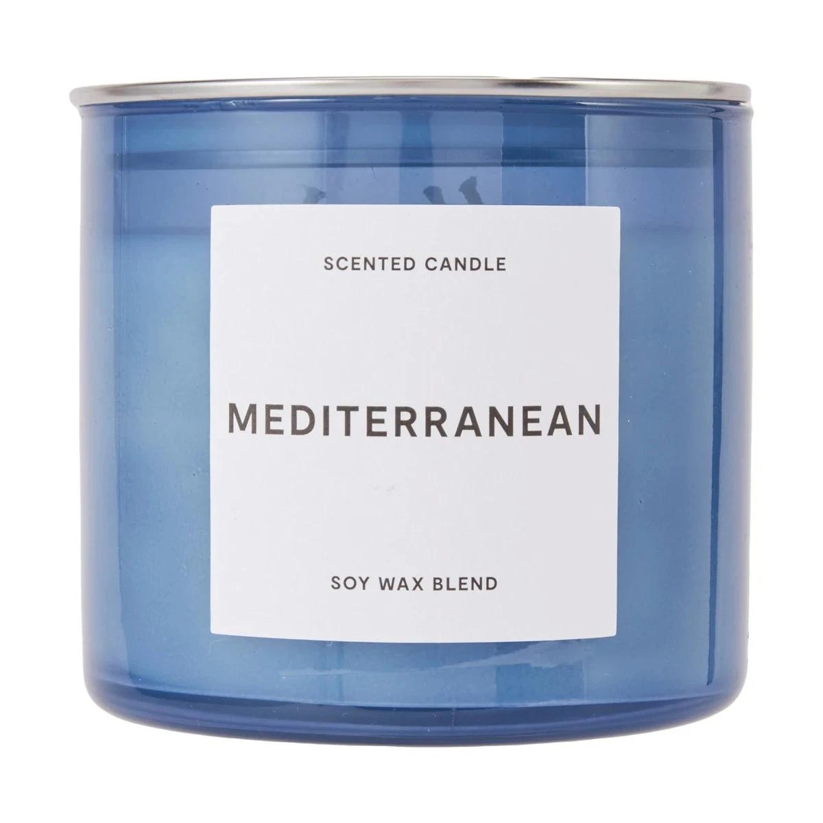1 Mediterranean Inspired Glass Candle, 1 of 4