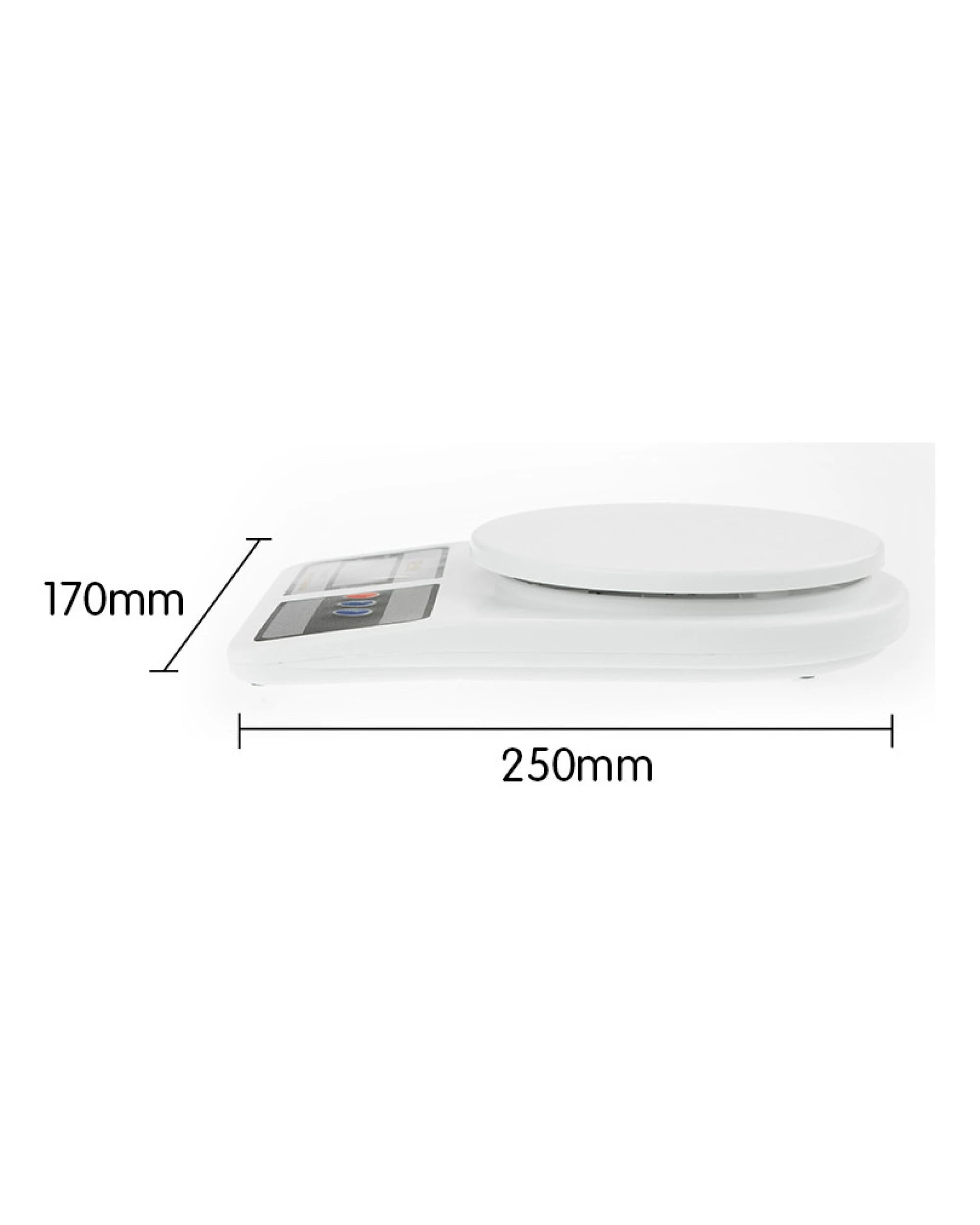 2 Klika 10kg Electronic LCD Kitchen Scale - White, 2 of 6