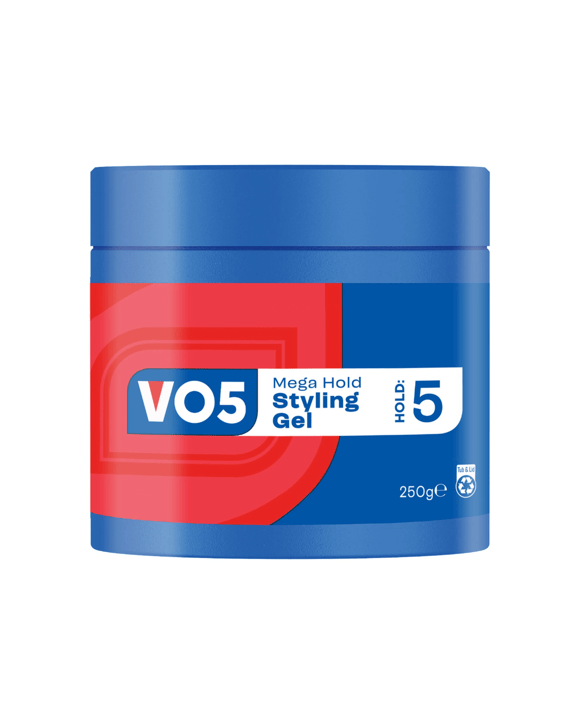 Vo5 Megahold Styling Hair Gel Tub 250g