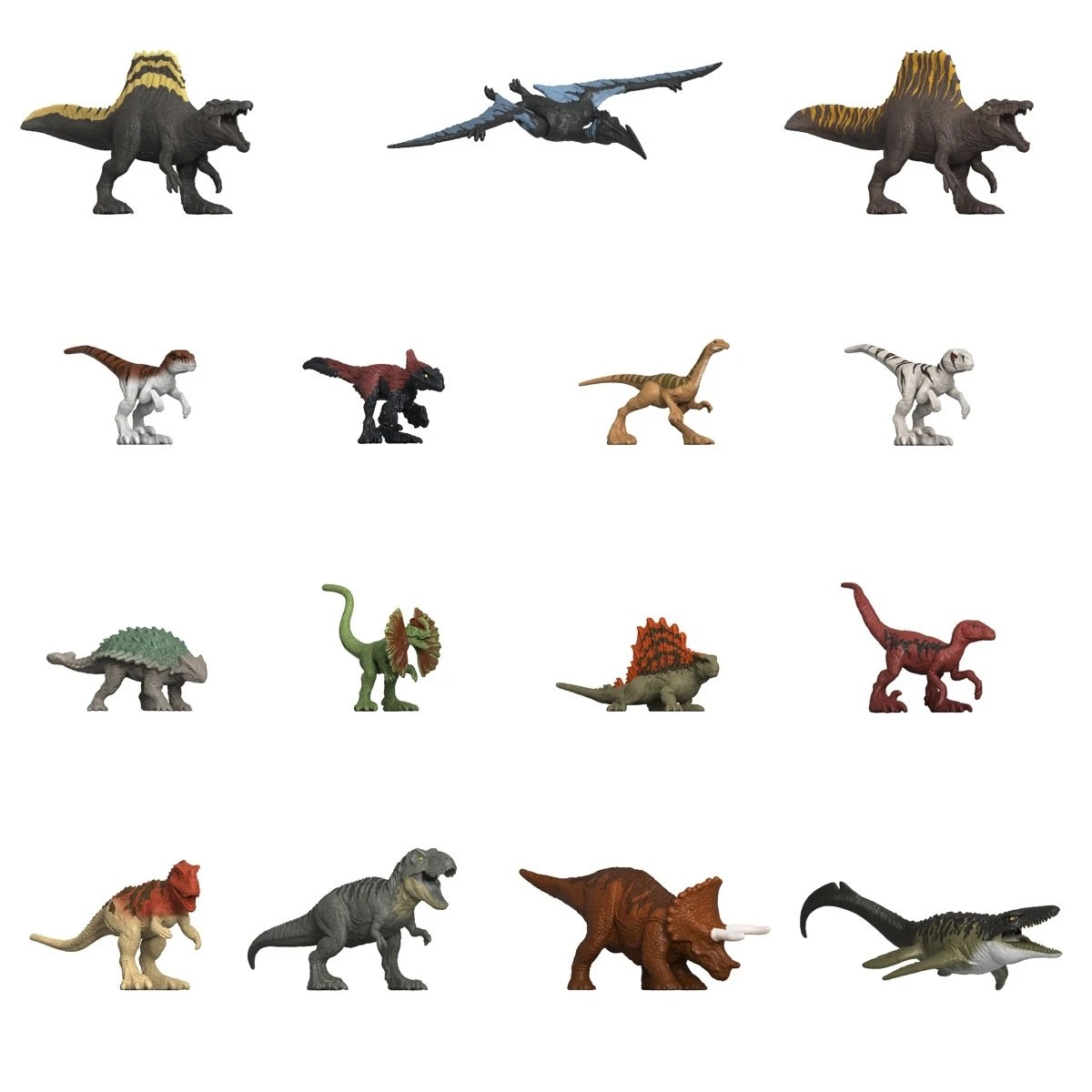 2 15 Pack Jurassic World Rebirth Dinosaur Minis Playset, 2 of 5