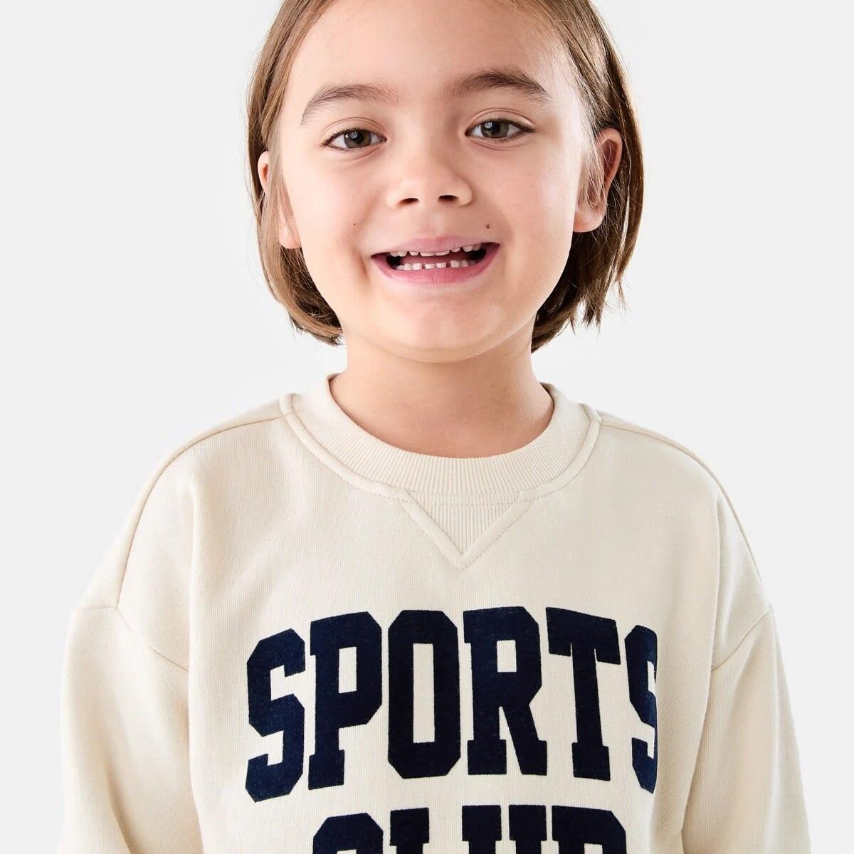 3 Print Crew Neck Sweatshirt Bge Varsit, 3 of 6