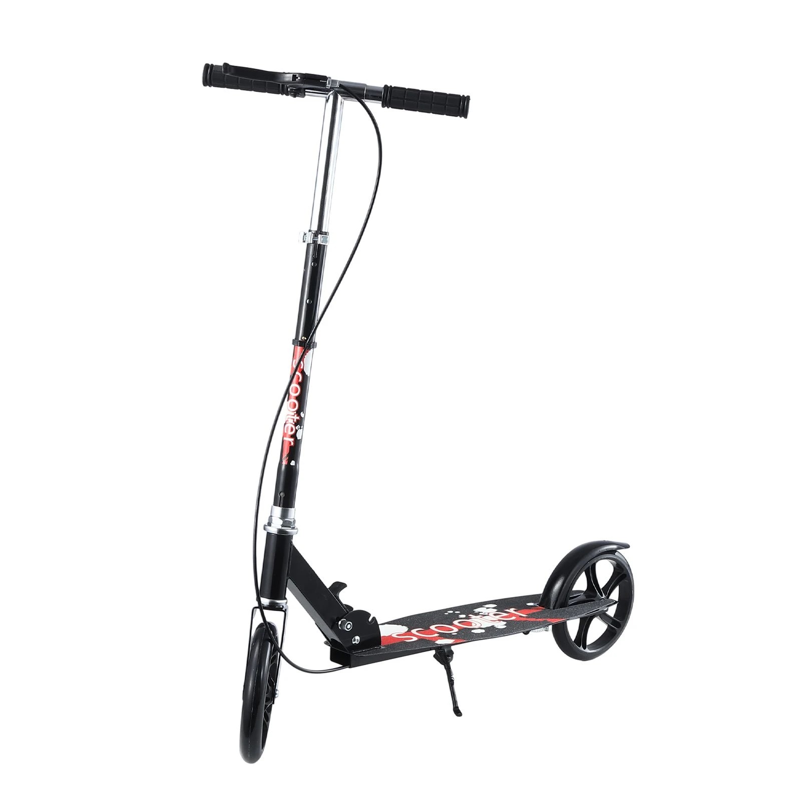 Ausway 100KG Foldable Kick Scooter for Kids 6+ with 20cm Big Wheels ...