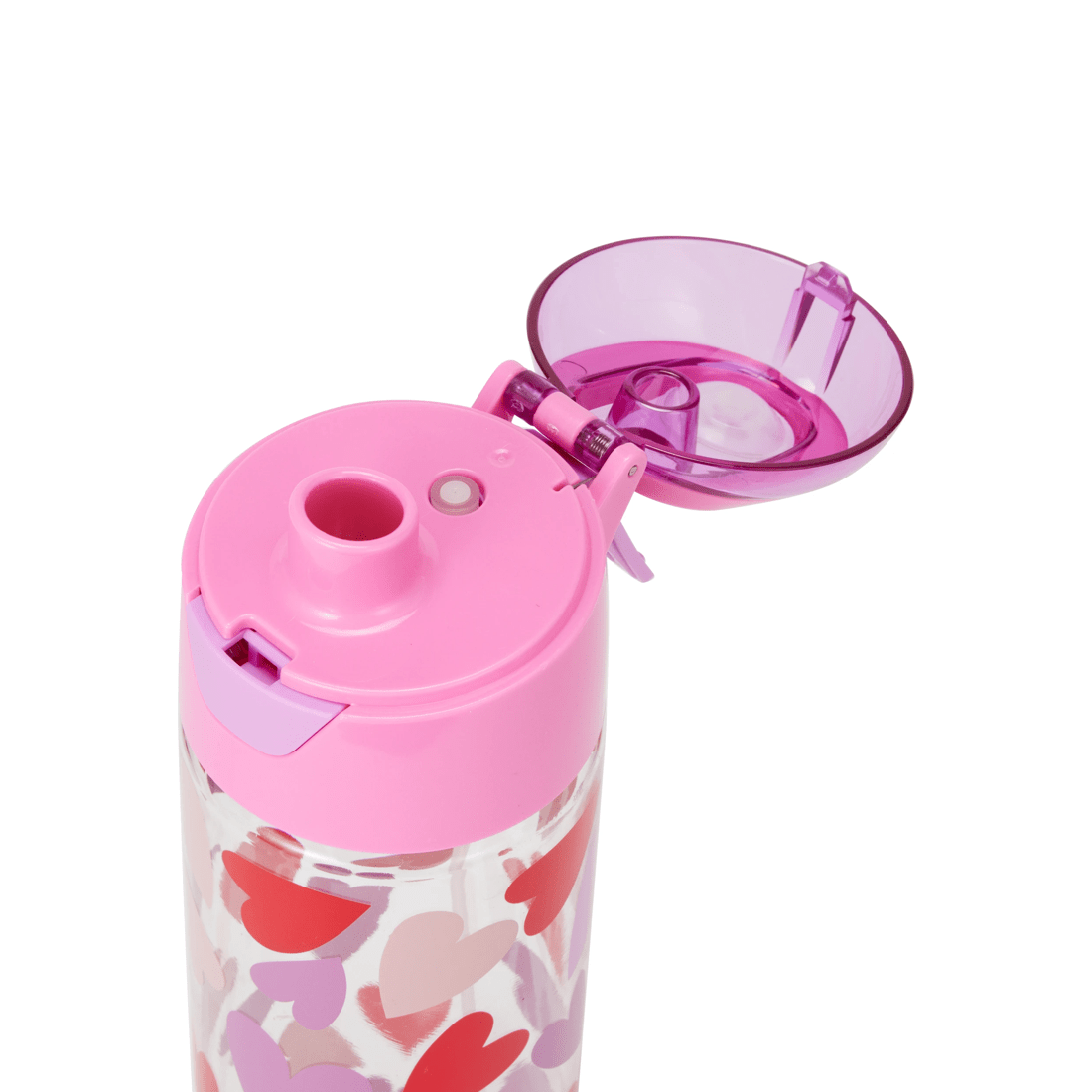 2 650ml Hearts Spray Drink Bottle, 2 of 6