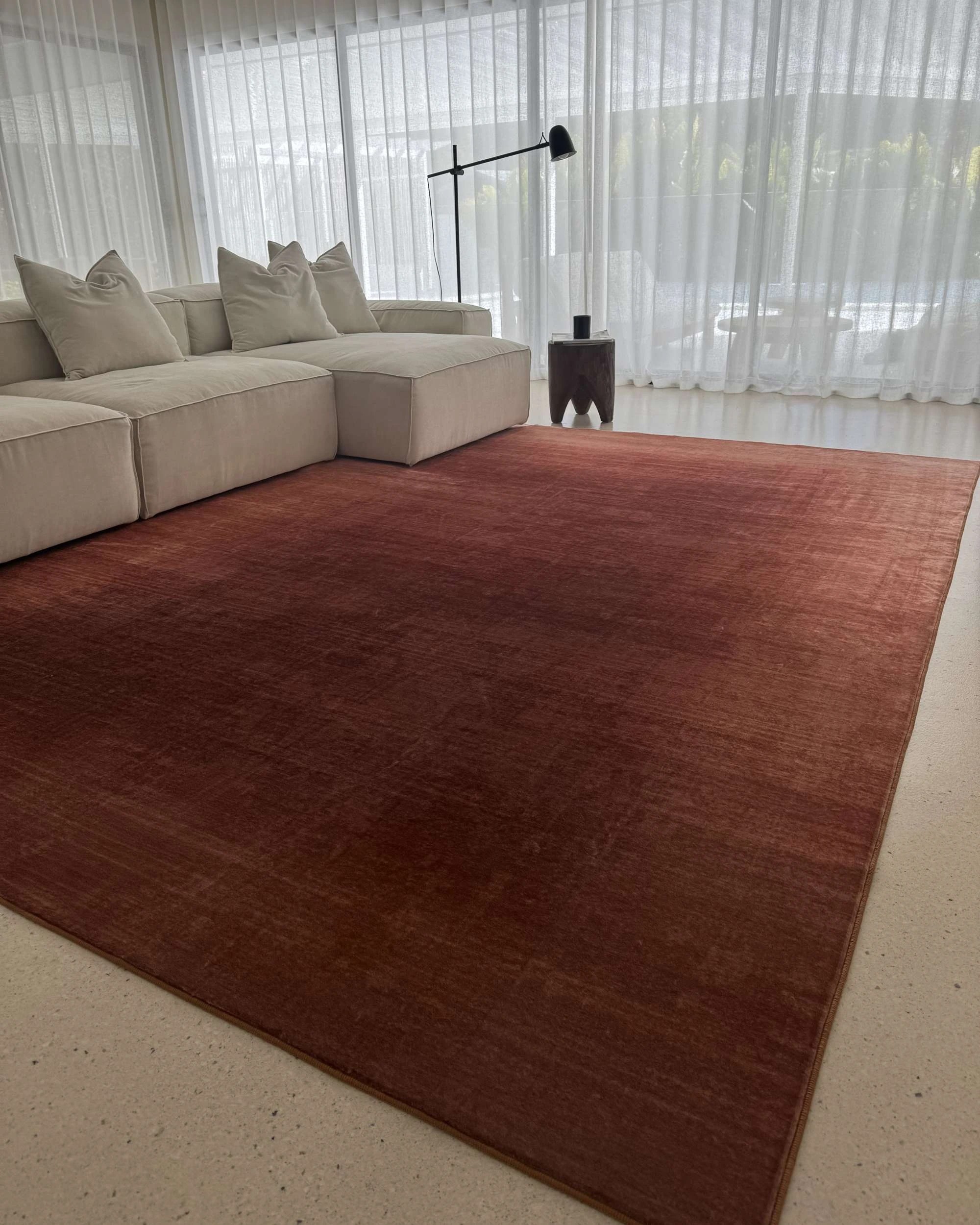 10 Loopsie Tilden Washable Rug-330cm x 240cm - Brown, 10 of 10