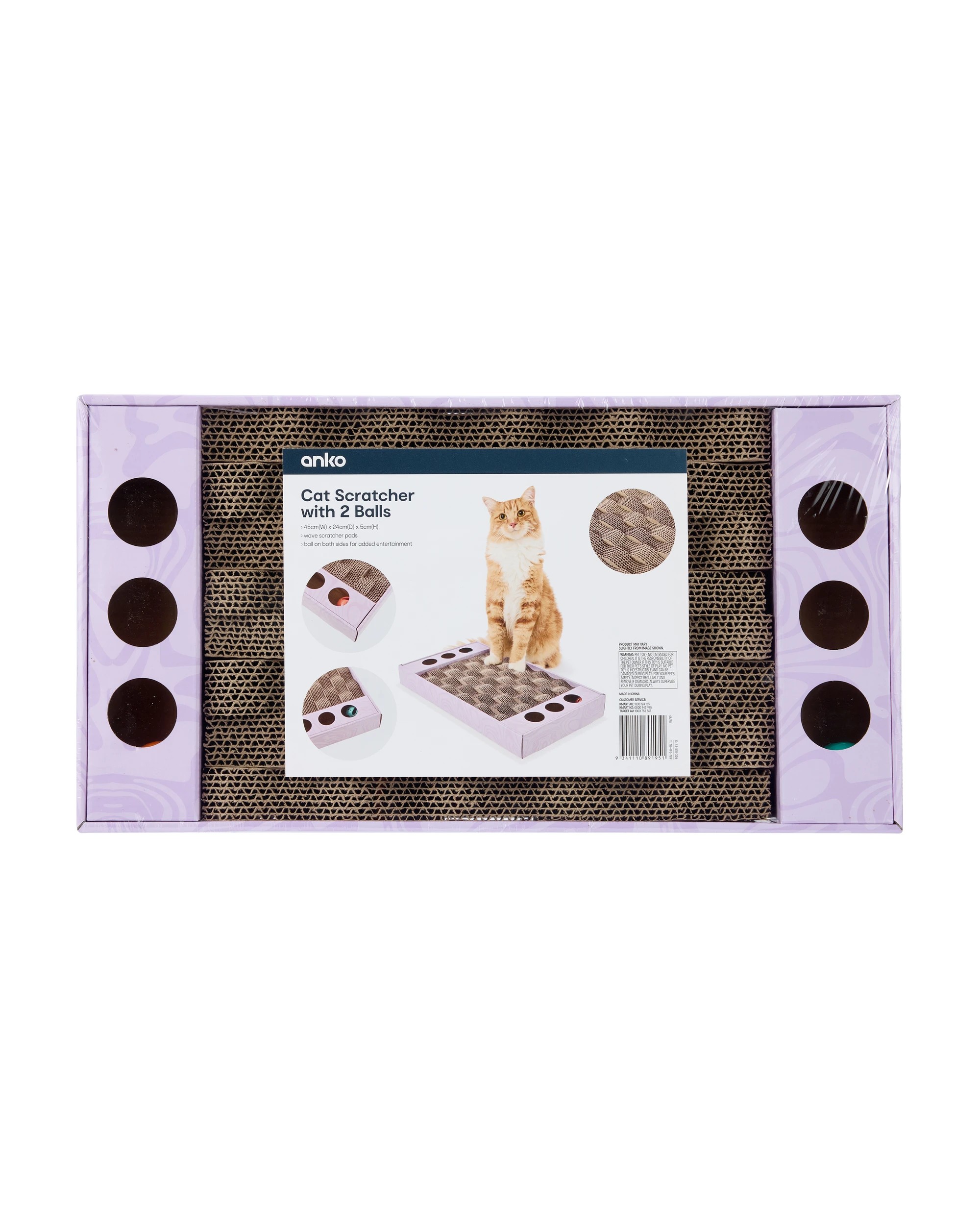 8 Cat Scratcher with 2 Balls, 8 of 8