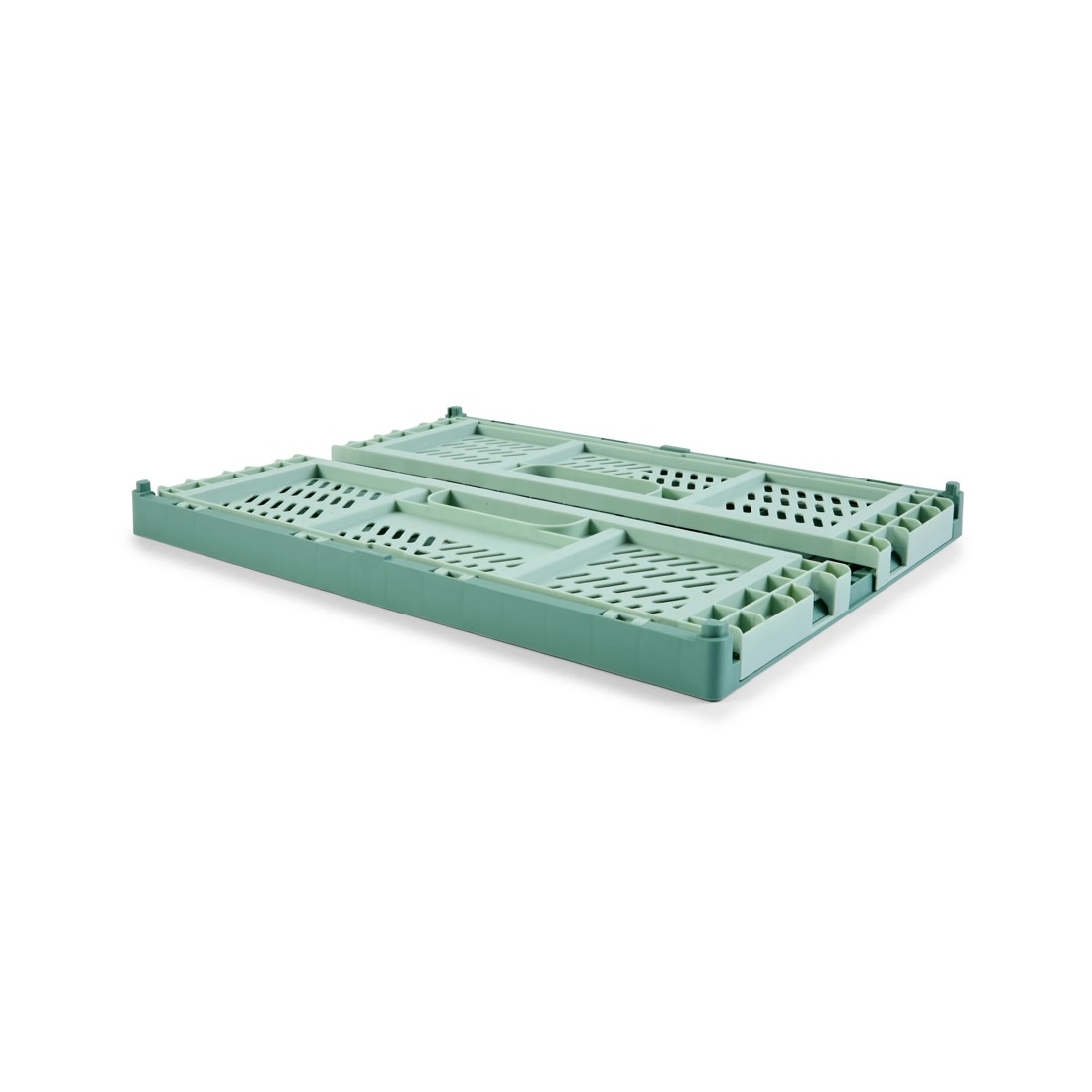 2 15L Collapsible Crate - Medium, Green, 2 of 10