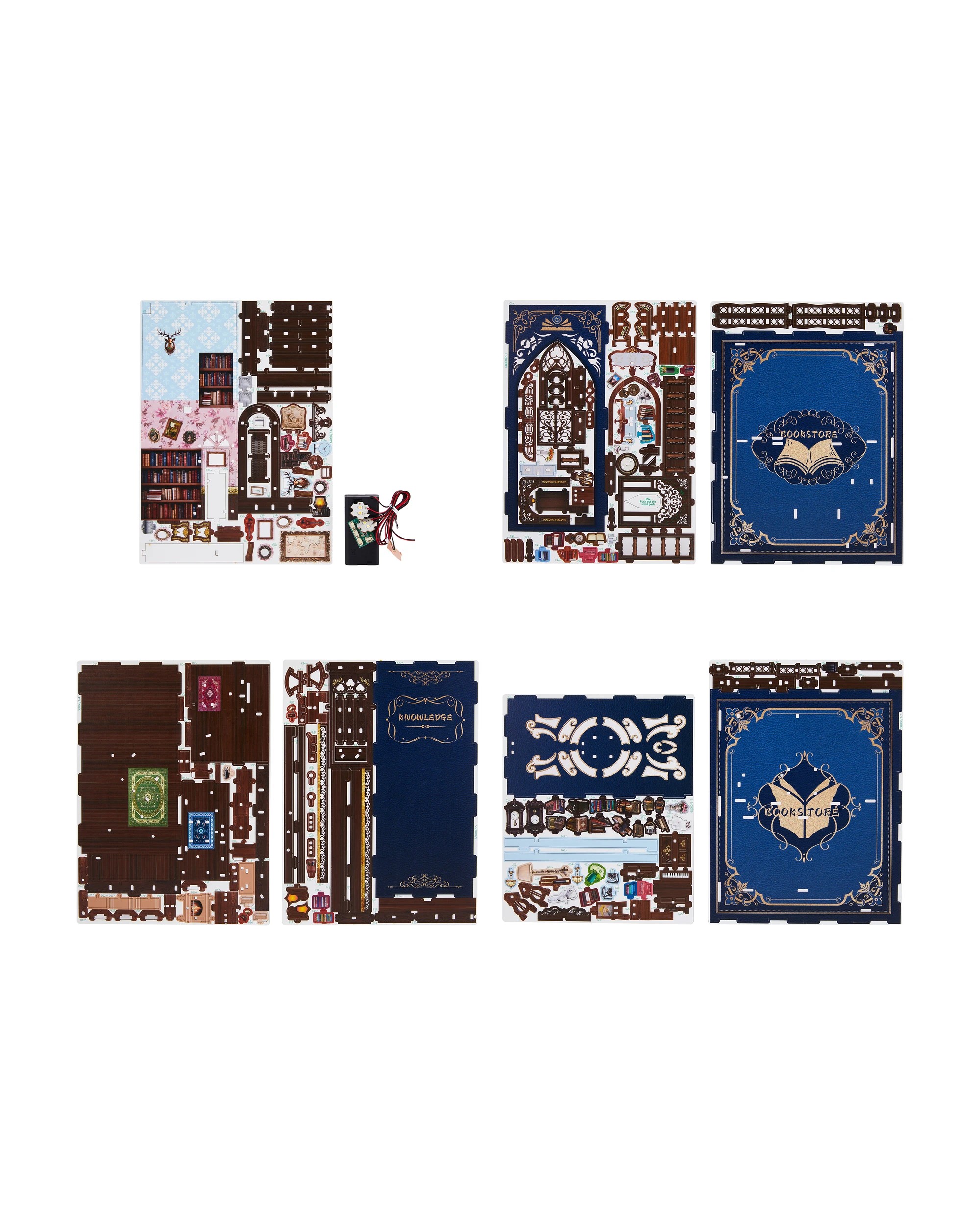 2 Mini World: Book Nook 3D Wooden Puzzle - Assorted, 2 of 4