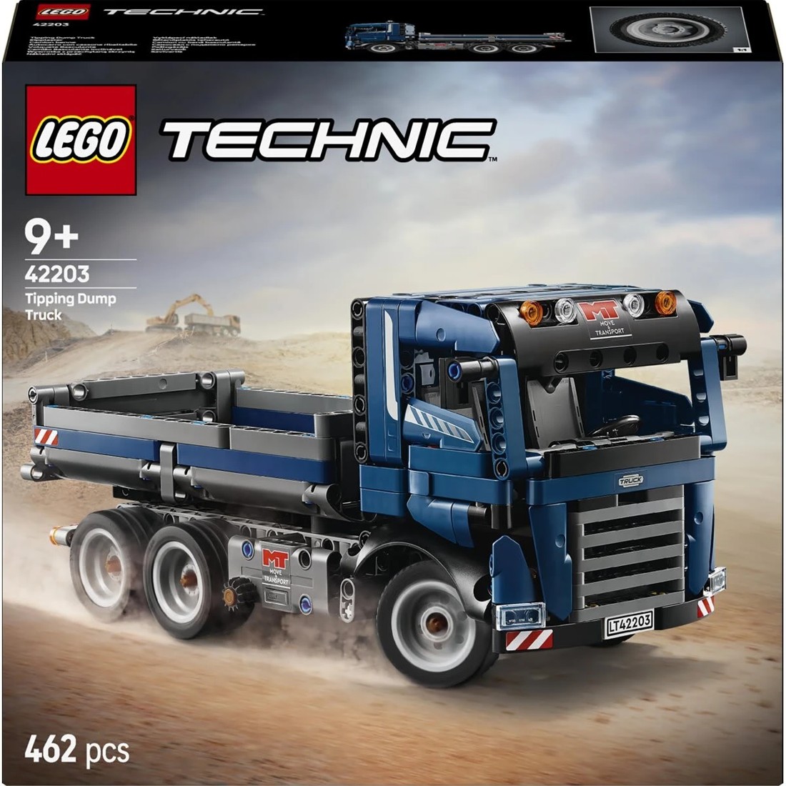 1 LEGO Technic Tipping Dump Truck 42203, 1 of 9