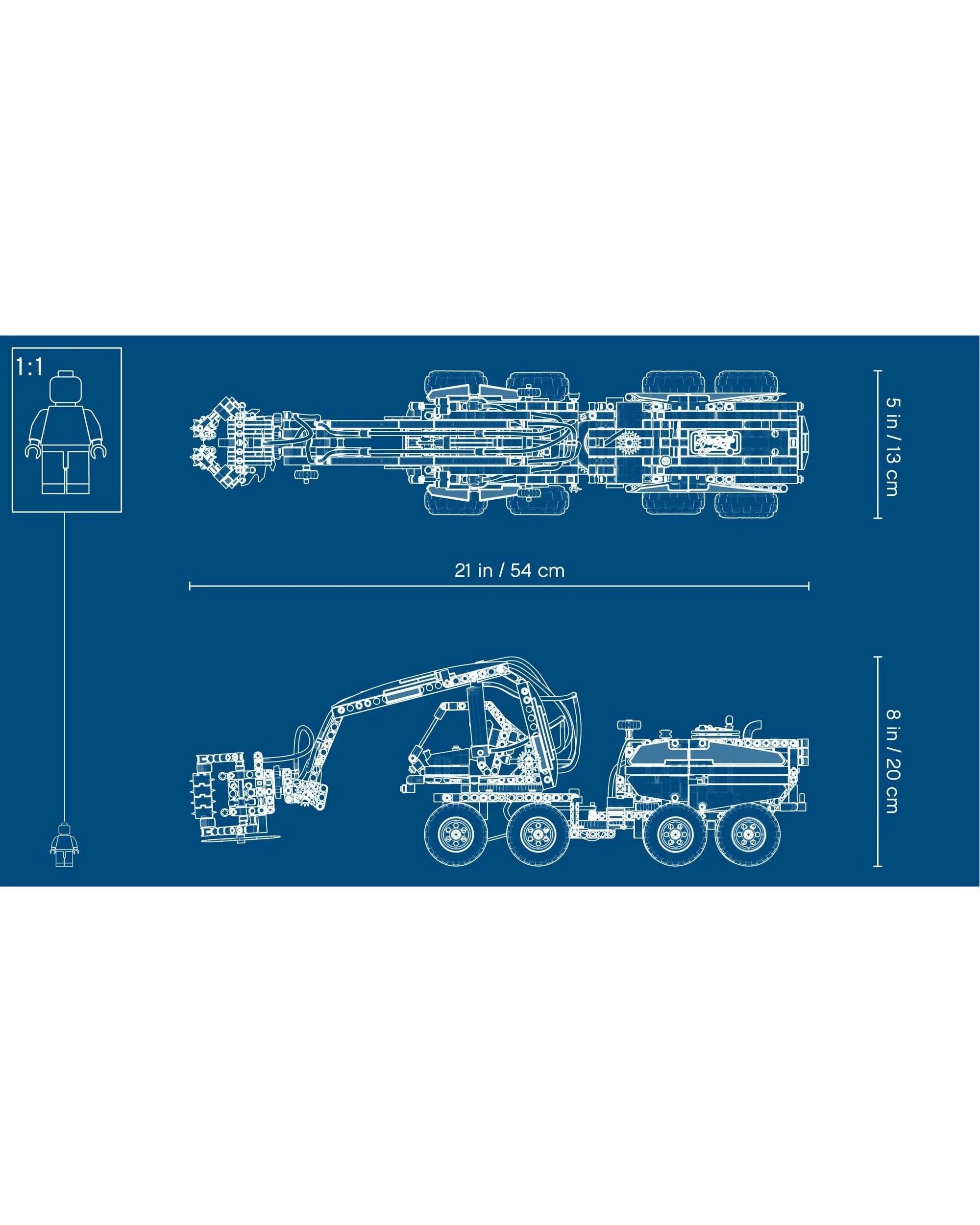5 LEGO 42080 Forest Machine: Technic Harvester with Power Functions, 5 of 5