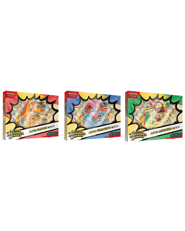 Pokemon Trading Card Game: Mega Evolution Ascended Heroes ex Box - Asso