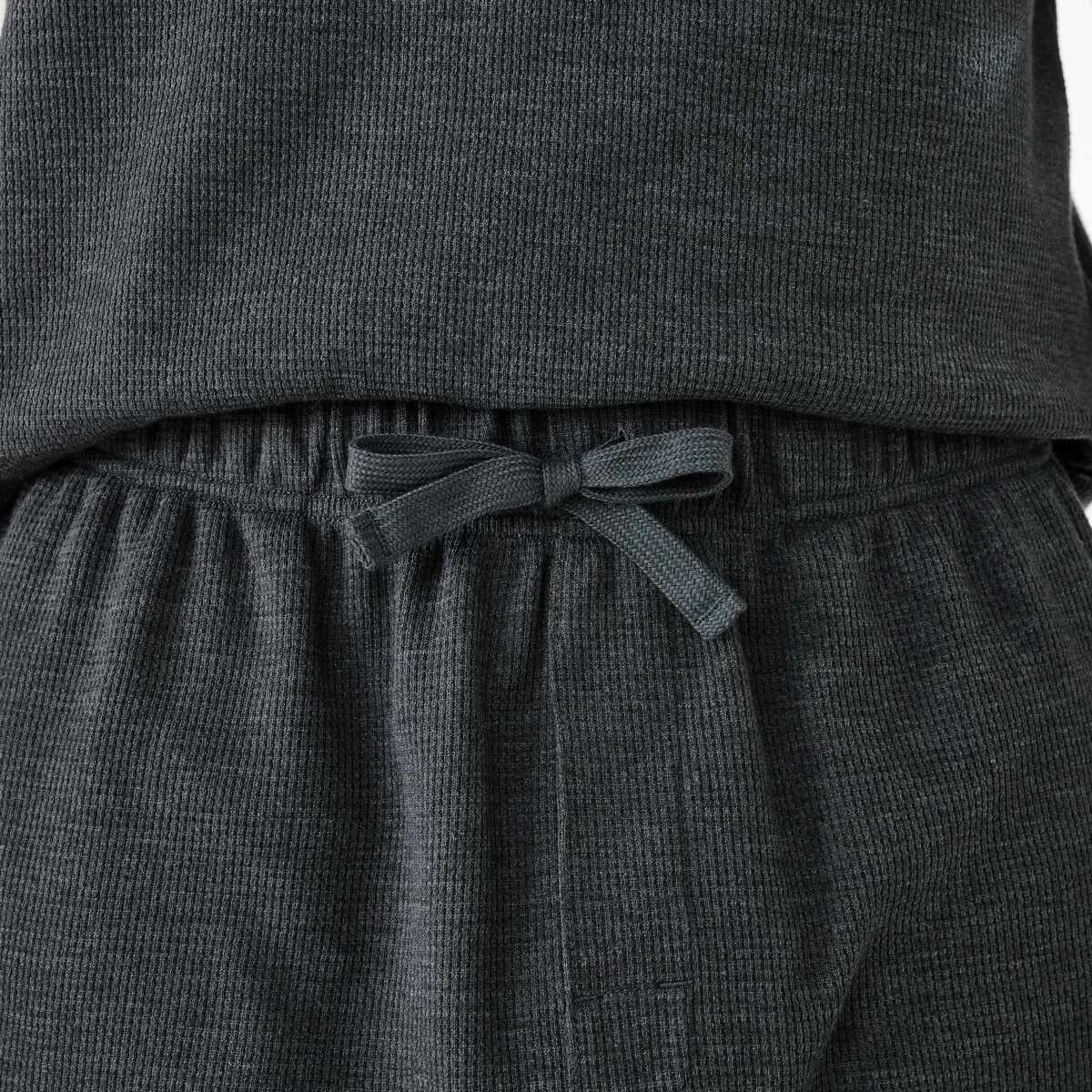 7 Short Sleeve Oversized T-shirt and Shorts Pyjama Set CHAR MARLE, 7 of 8