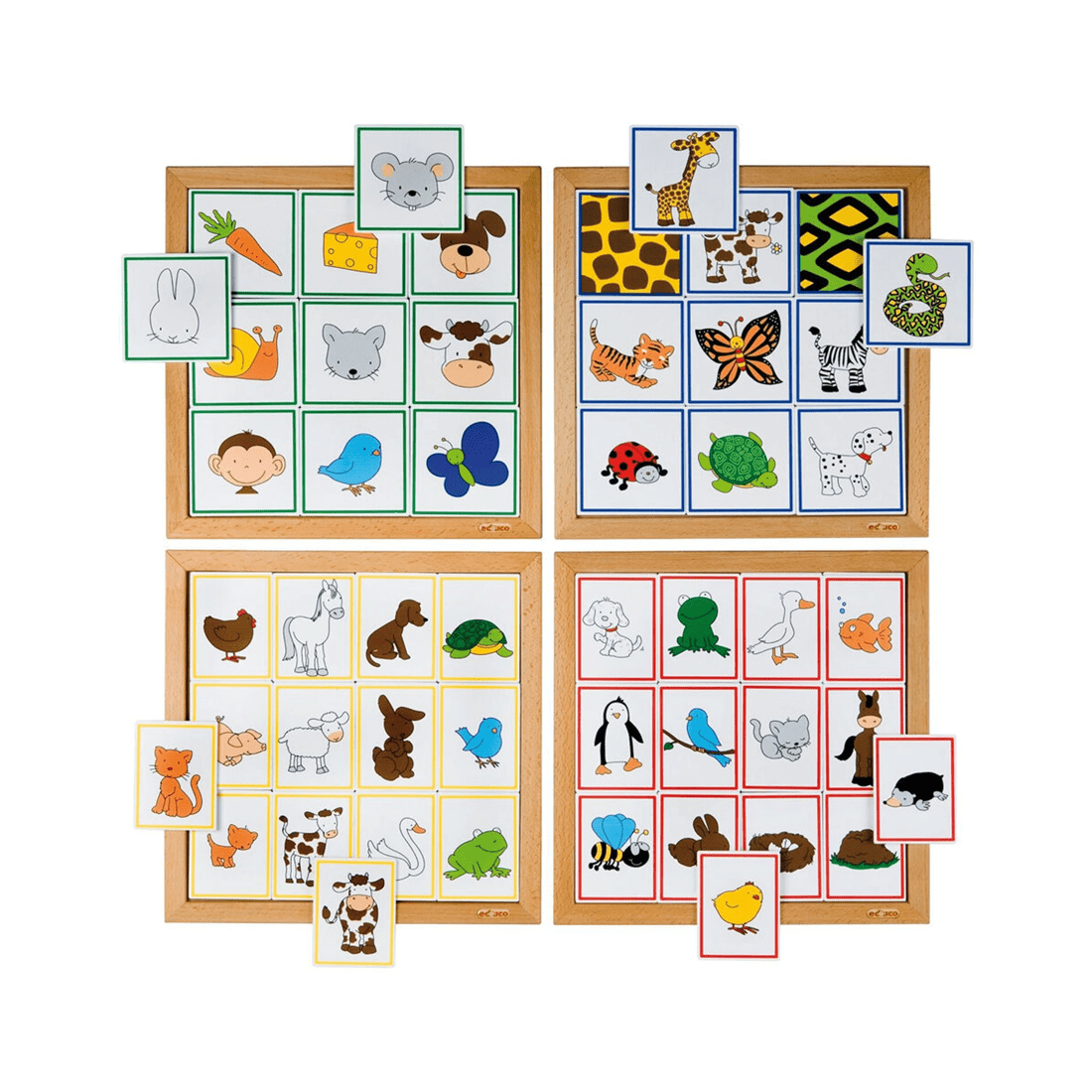 1 Educo Sorting Animals Educational Toy For Kids Animal Sorting Game Ages 3 Years - Multi, 1 of 3