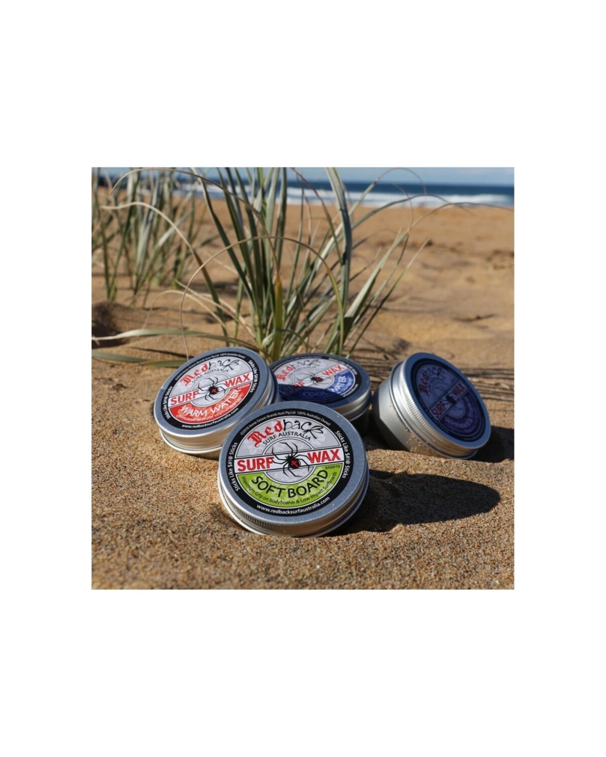 2 Redback Cool Water Surf Wax Formulated For Cooler Than 20C 65g - Multi, 2 of 2