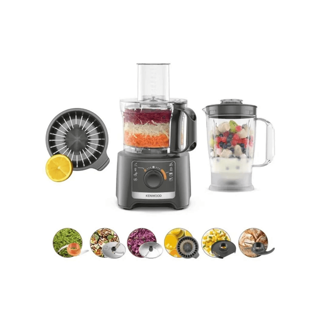 1 Kenwood Multipro Compact All-in-1 System Food Processor and Blender, 1 of 1
