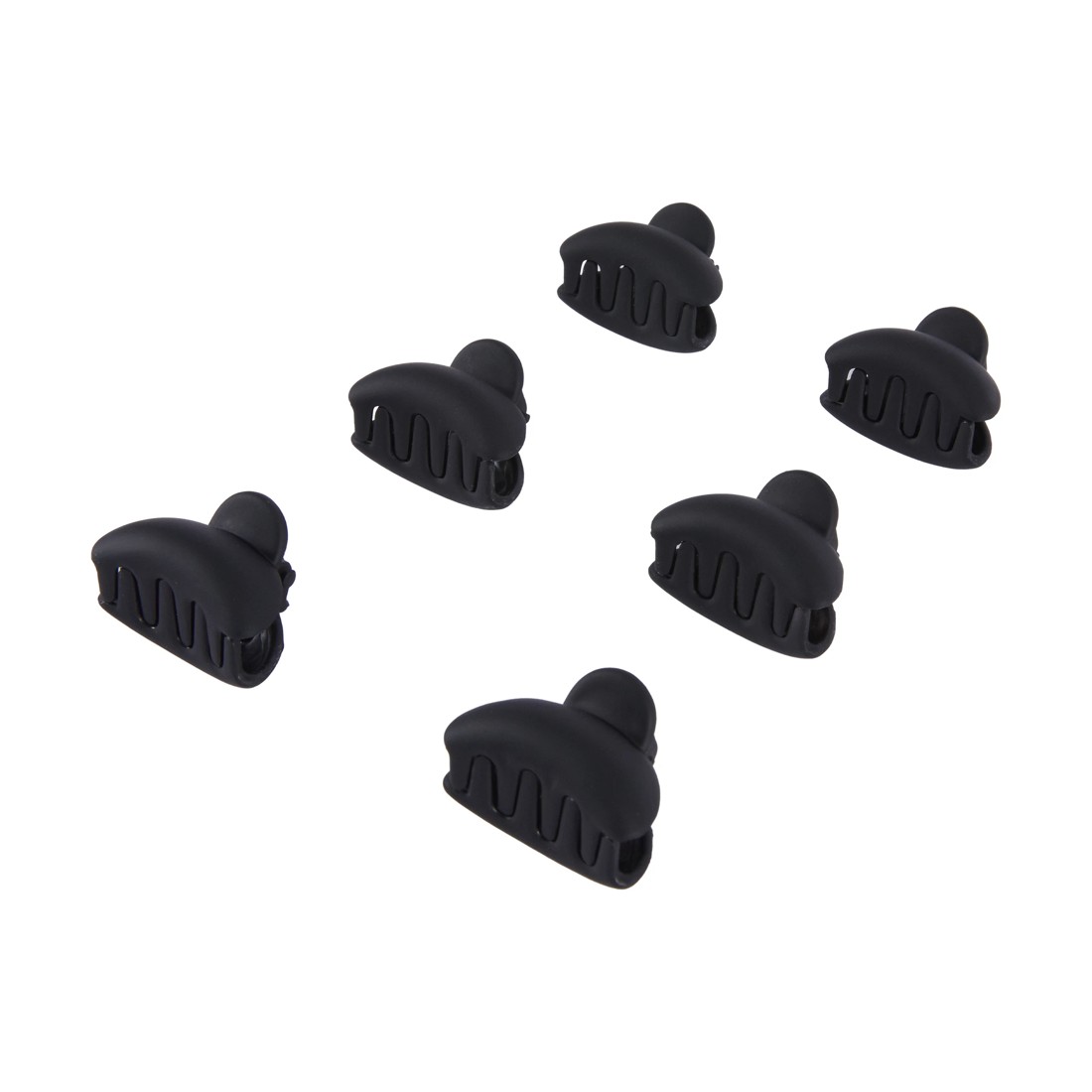 2 OXX Haircare 6 Pack Black Claw Hair Clip, 2 of 5