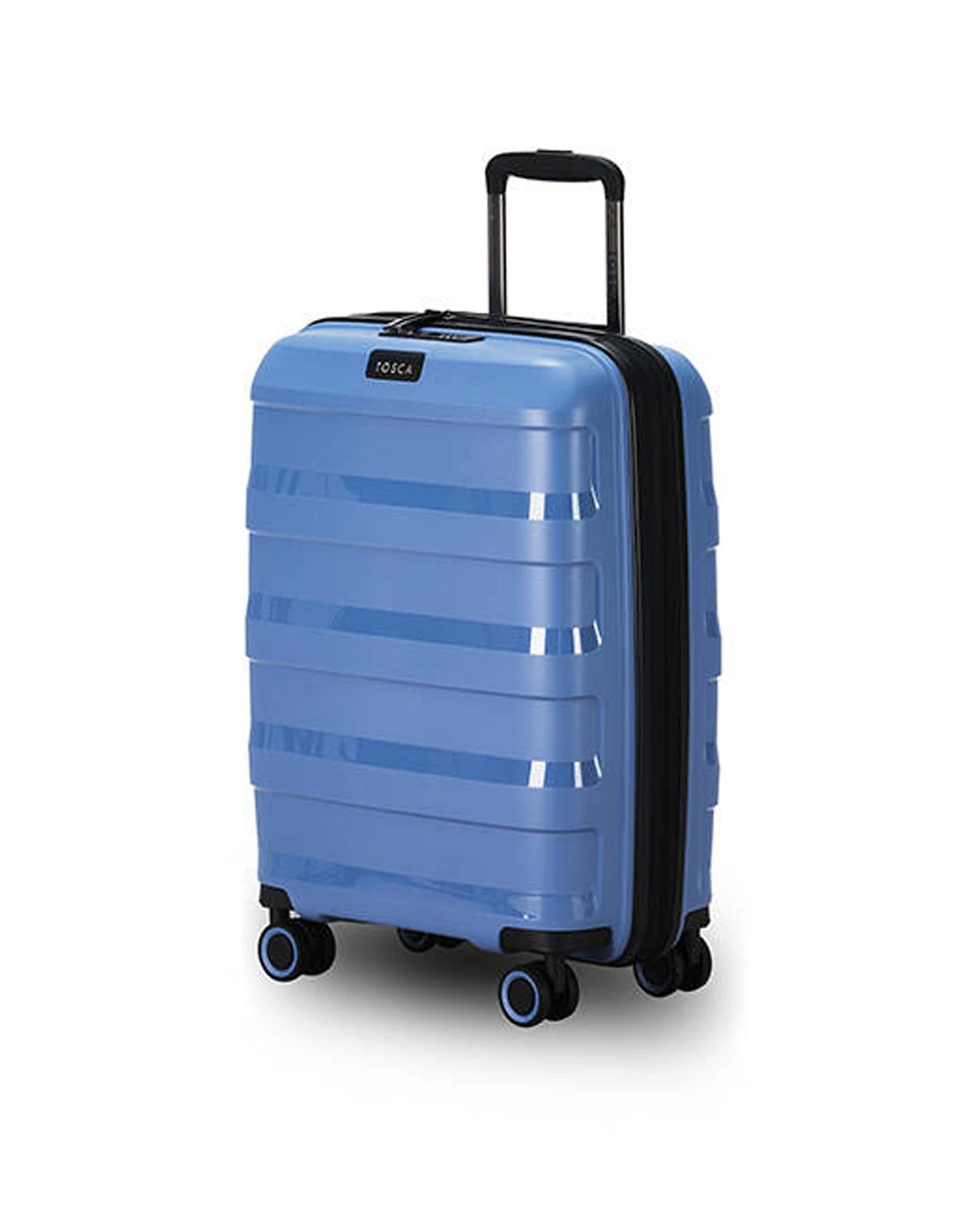 2 Tosca Comet Pp 20" Suitcase Luggage Trolley - Blue, 2 of 4