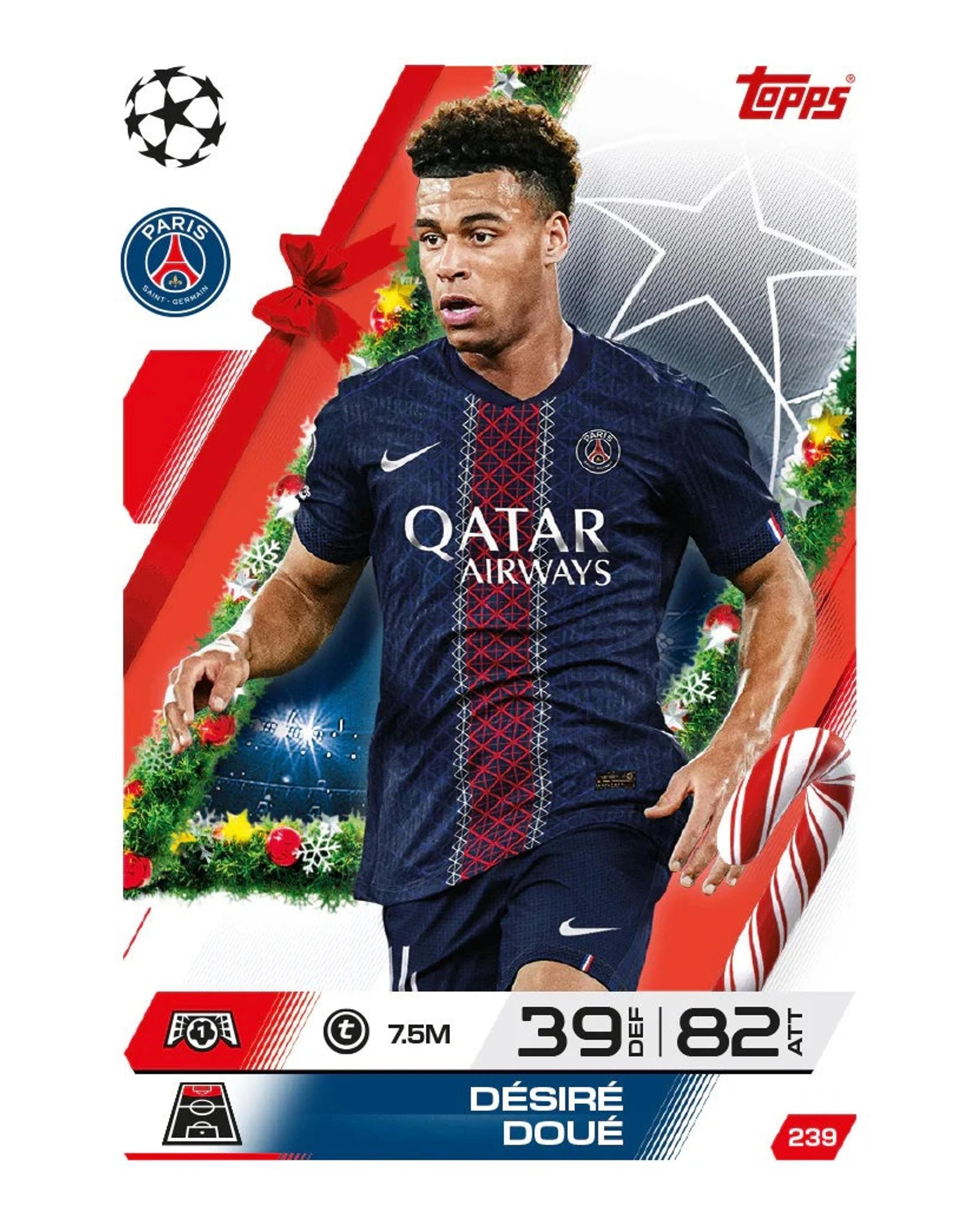 3 Match Attax UEFA Club Competitions 2025/2026 Edition Countdown Calendar, 3 of 7