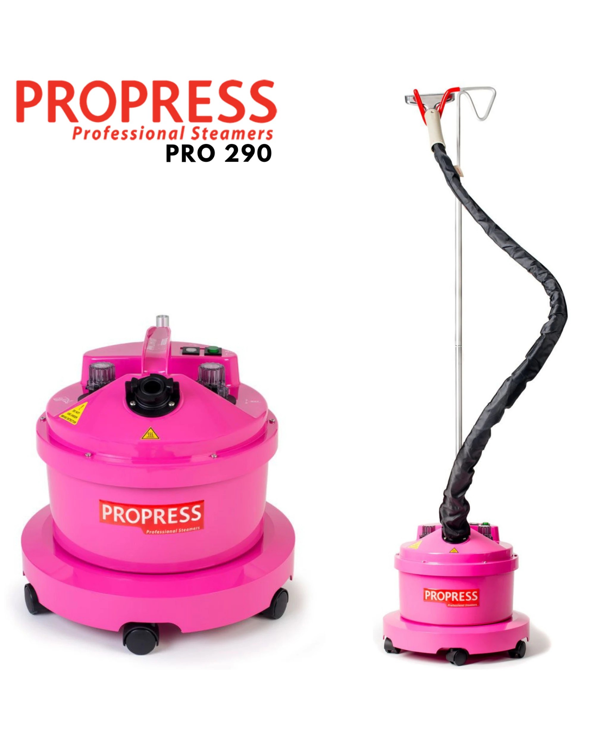 7 Propress Garment Steamer in Pink 290, 7 of 7