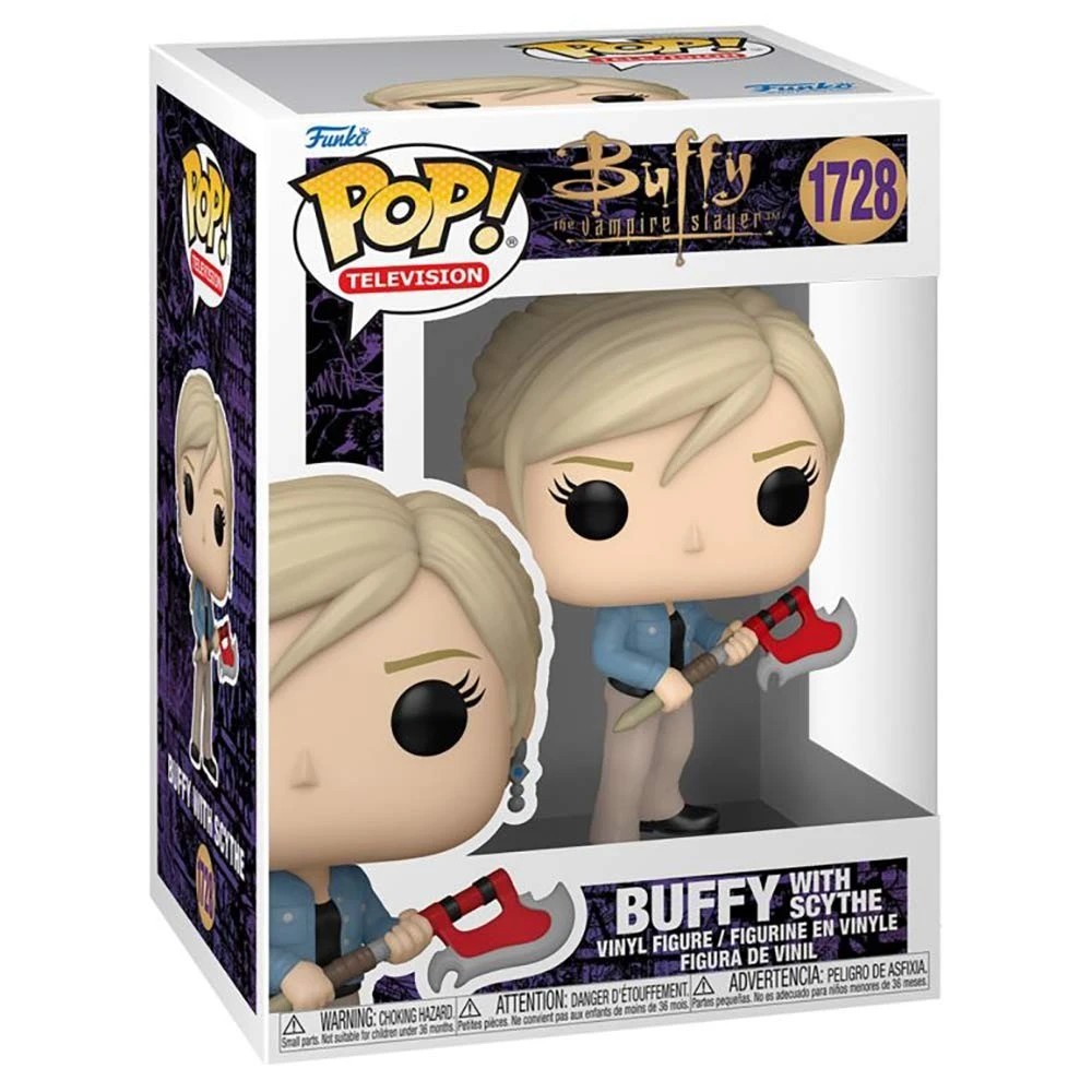 2 Buffy the Vampire Slayer - Buffy with Scythe Pop! Vinyl Figure, 2 of 2