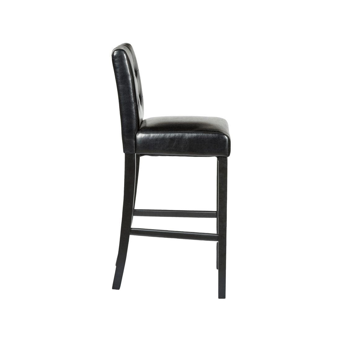 2 BR Home Set of 2 Wooden Bar Stools with Vintage Design, 2 of 7