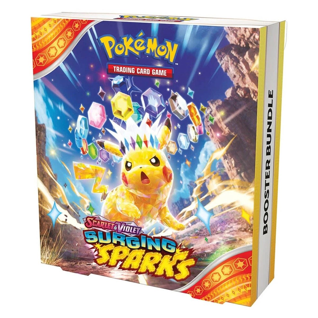 3 Pokemon Trading Card Game: Scarlet & Violet Surging Sparks Booster Bundle, 3 of 5