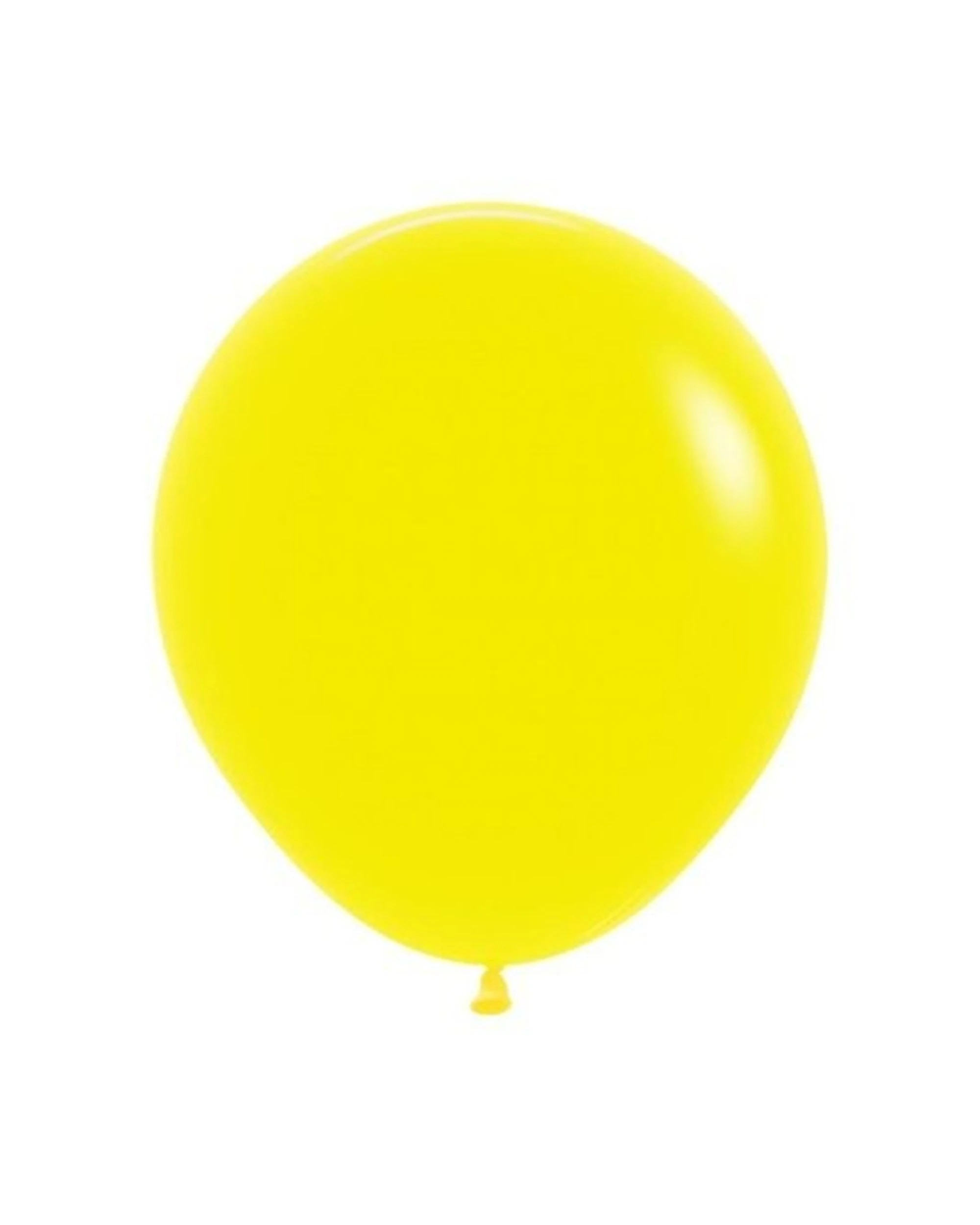 1 Alpen 6pc Sempertex Balloon Pack Party Supplies 45cm Fashion - Yellow, 1 of 1