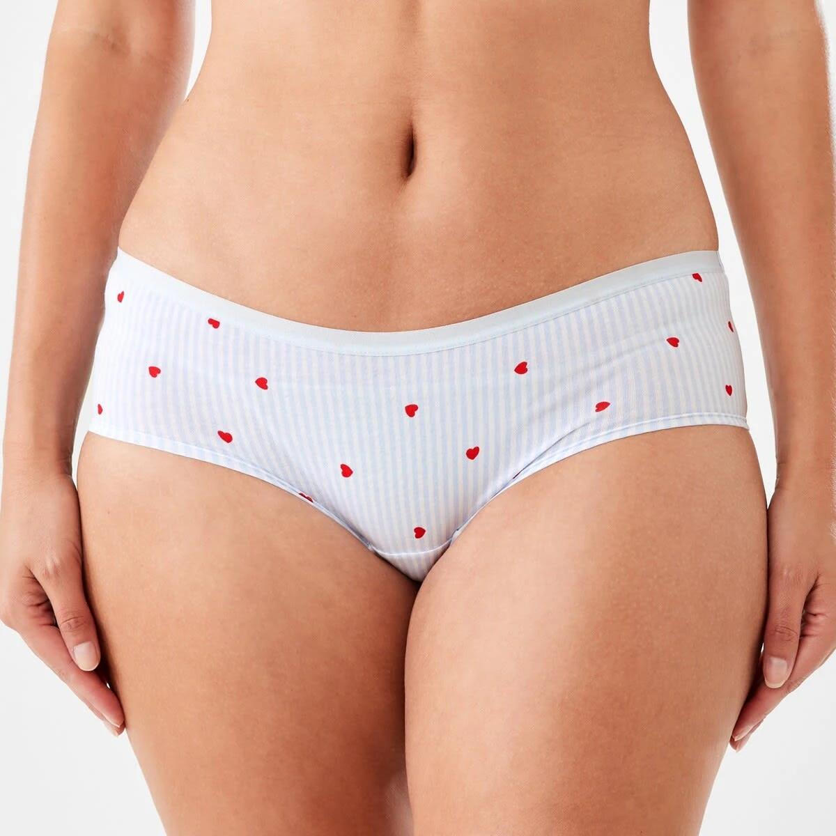 3 5 Pack Boyleg Briefs HEARTS MULTI, 3 of 10