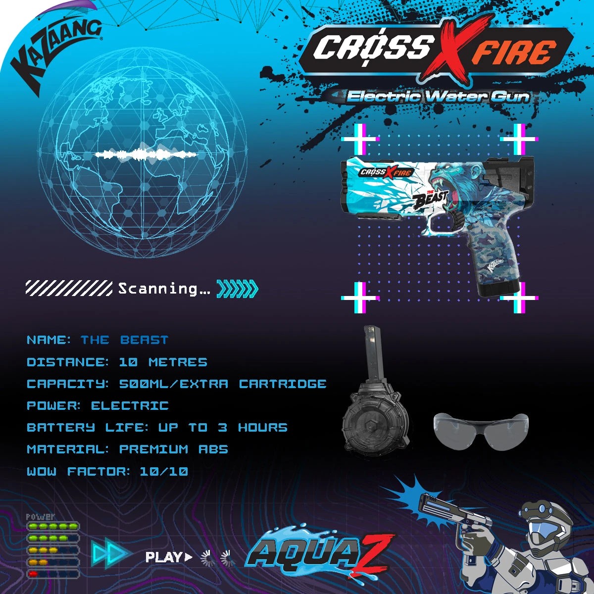 3 Kazaang CrossXFire AquaZ - The Beast, 3 of 7