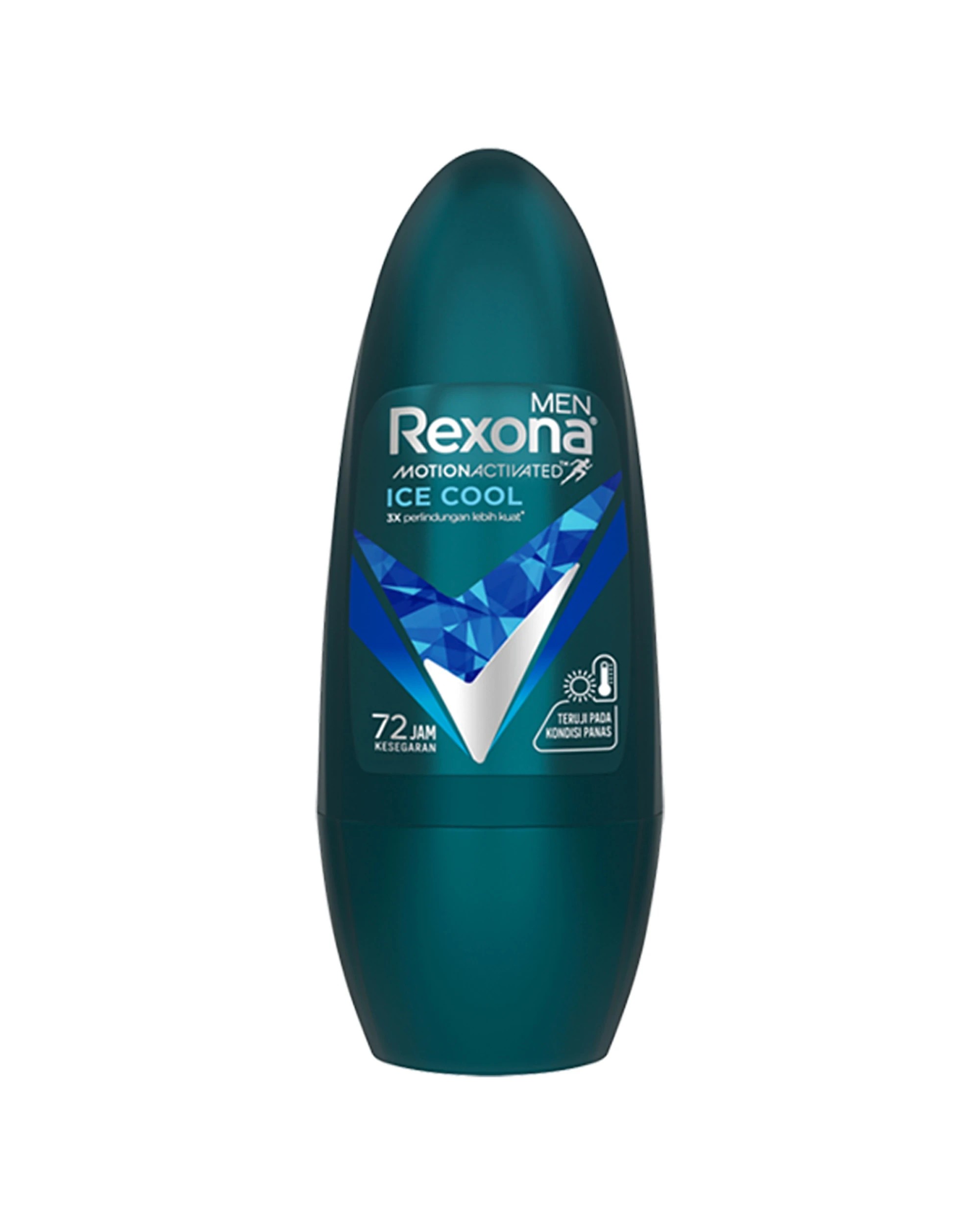 1 Rexona Men Anti-Perspirant Underarm Roll On Deodorant Ice Cool 45ml - Multi, 1 of 1