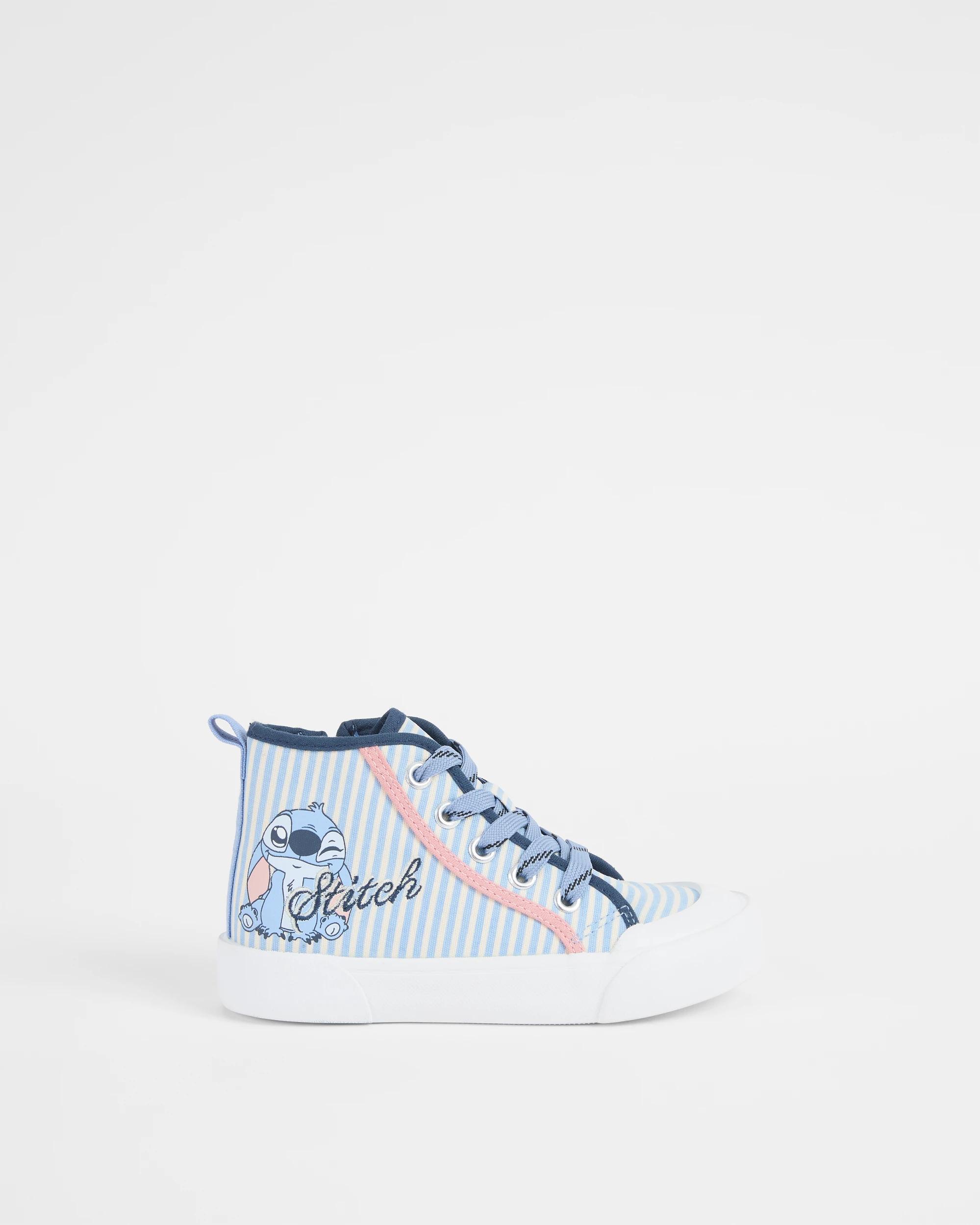 1 Disney Lilo & Stitch Hi Top Sneakers BLUE, 1 of 3