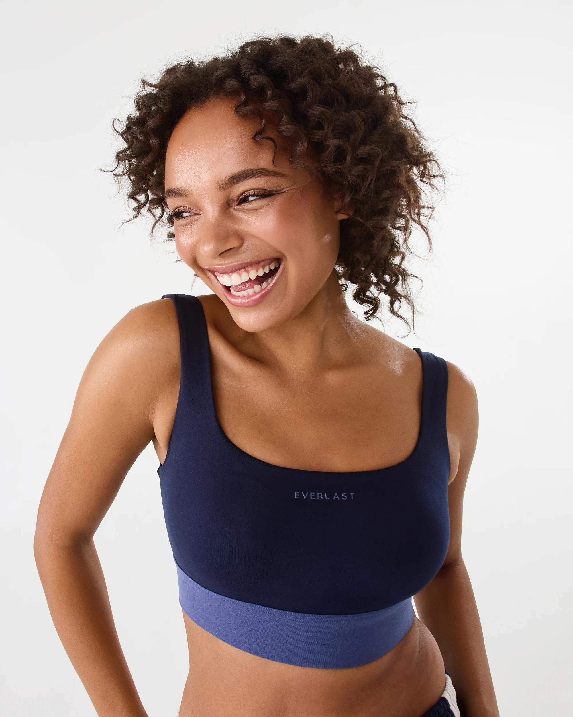 5 Everlast Womens Square Crop Top Mood Indgo, 5 of 8