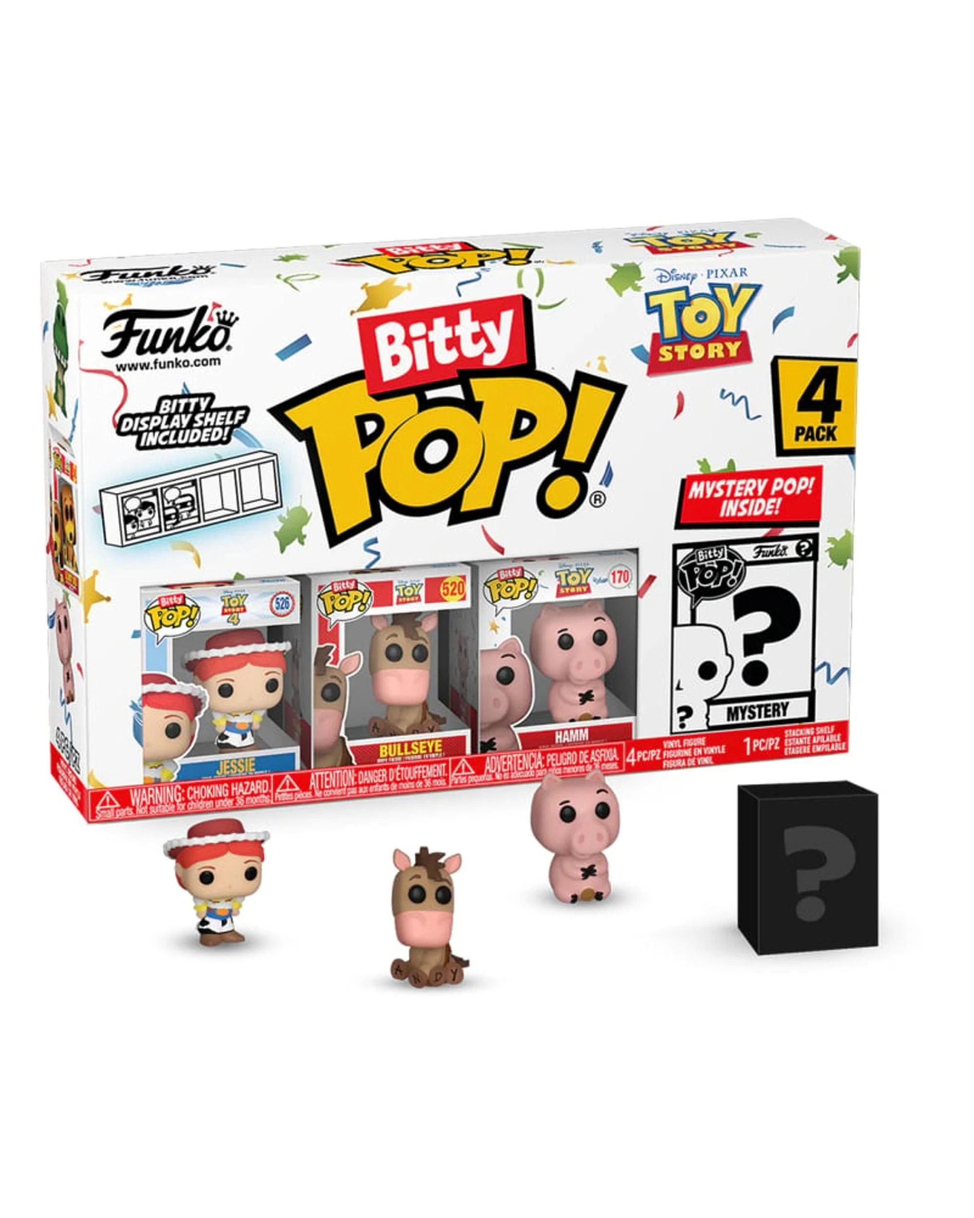 1 Disney Toy Story Jessie 4 Pack Funko Bitty POP! Vinyl, 1 of 2