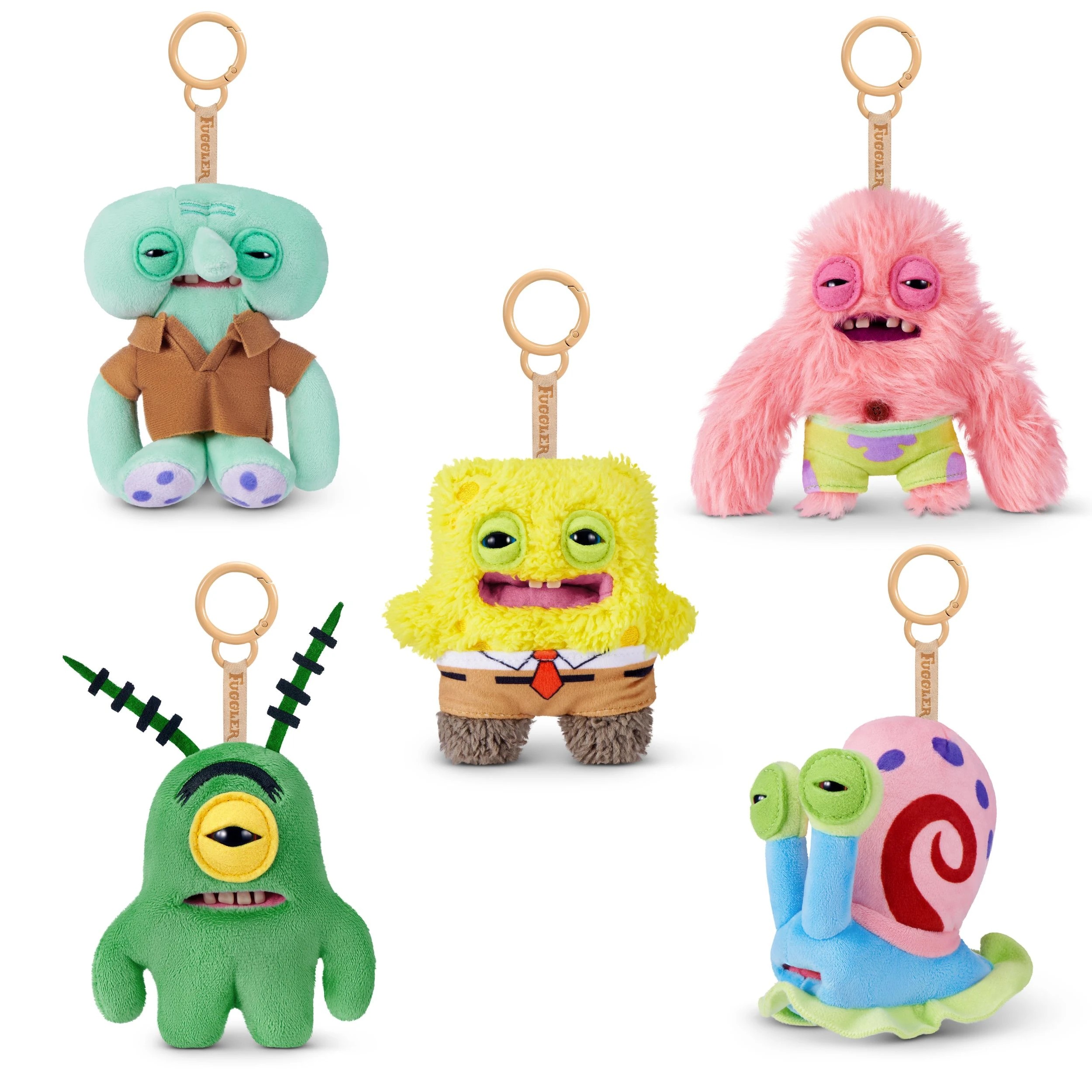 1 Fuggler SpongeBob Keyring - Assorted, 1 of 6