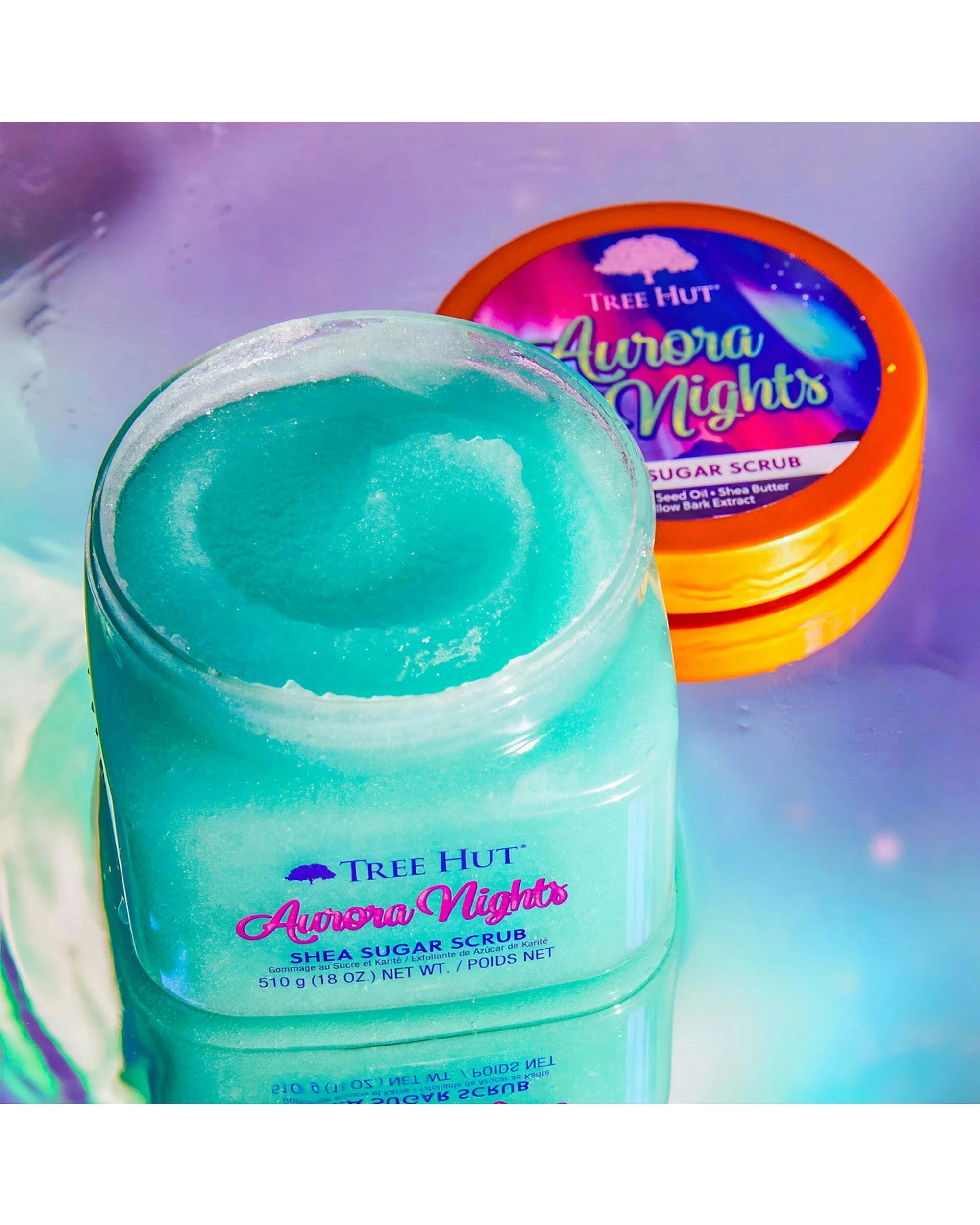 2 Tree Hut Aurora Nights Shea Sugar Body Scrub 510g, 2 of 2