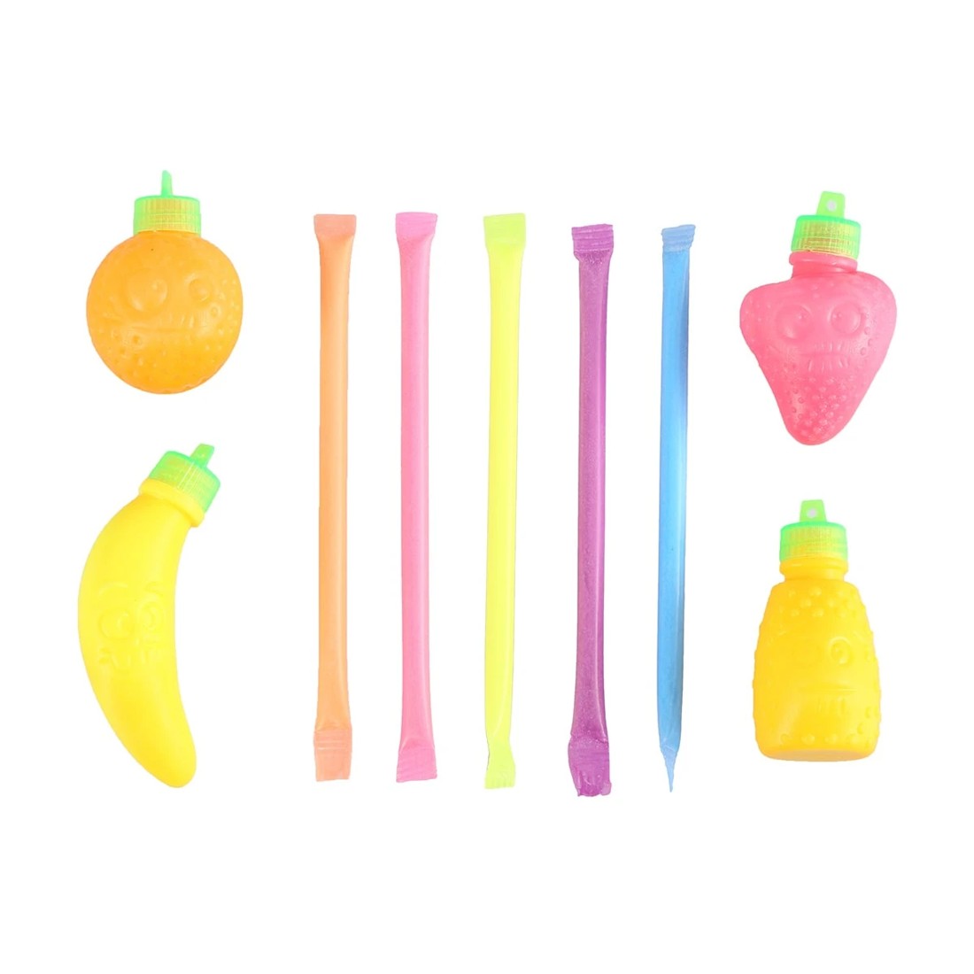 3 Sherbet Straws & Fruit 170g, 3 of 3