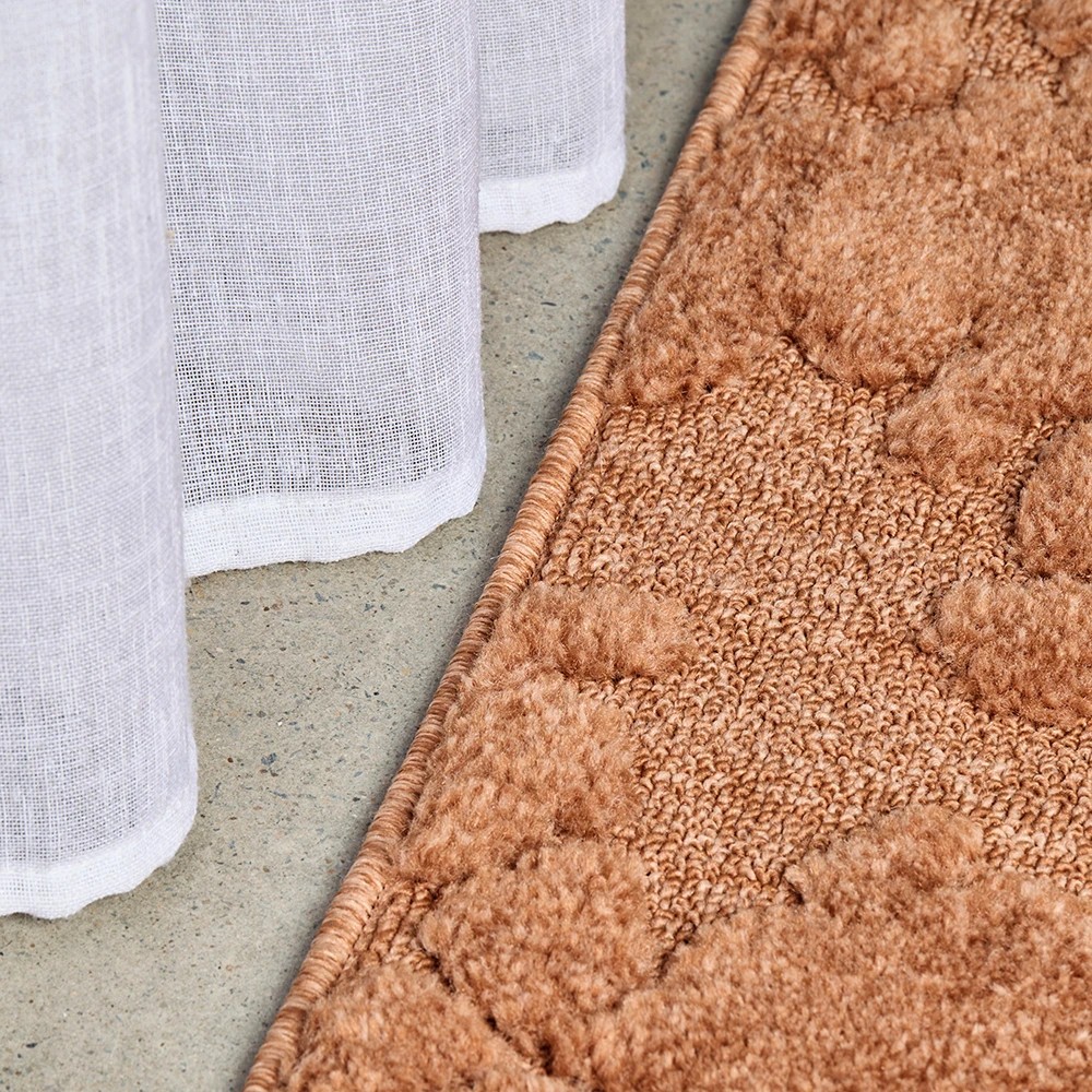 3 Common Ground Rugs Sanctuary Nyla 500x80cm - Extra Large Runner Power Loomed Rug - Brown, 3 of 7