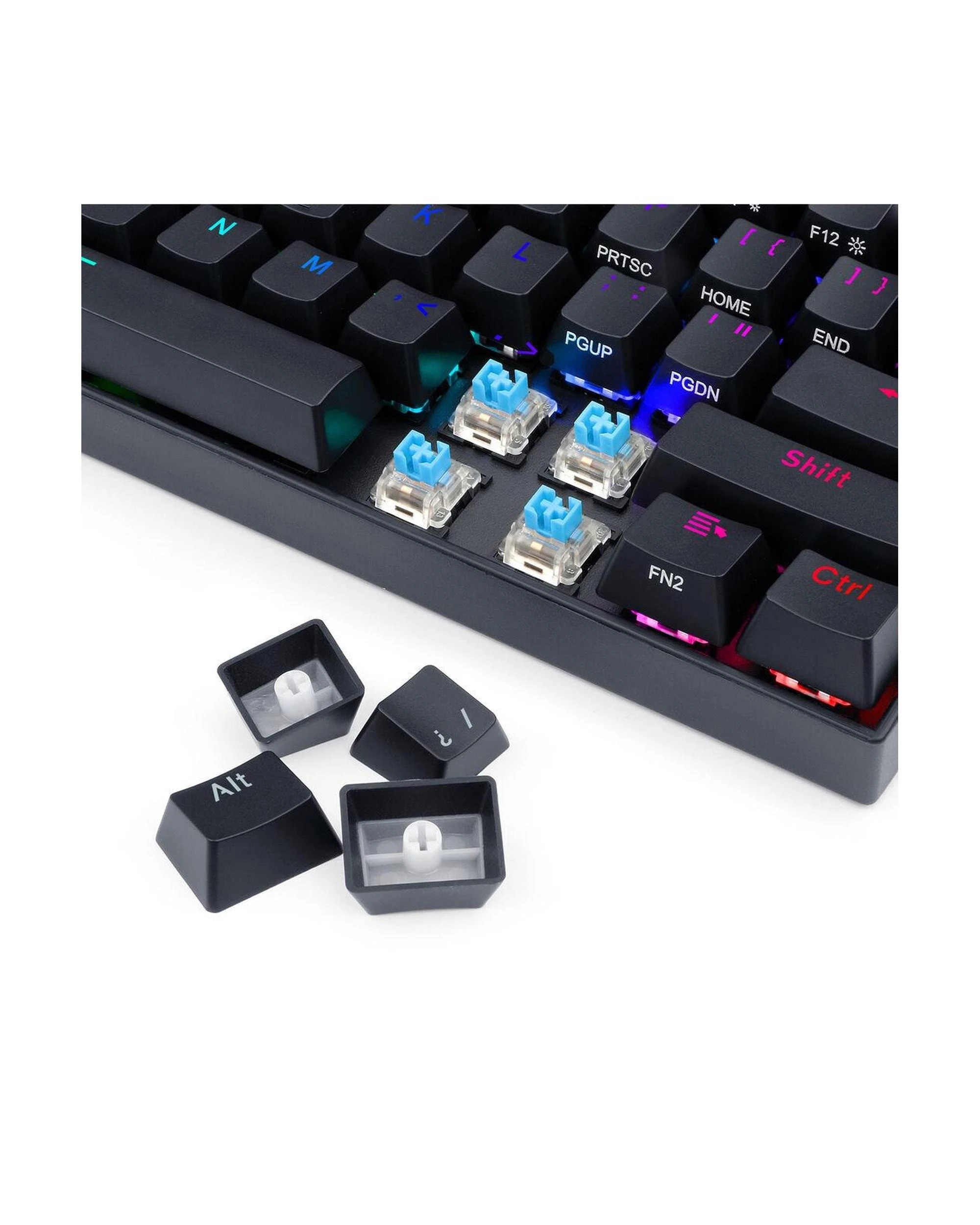 9 Redragon K530RGBPro Draconic Elite Black 60% Wireless Mechanical Keyboard, 9 of 10