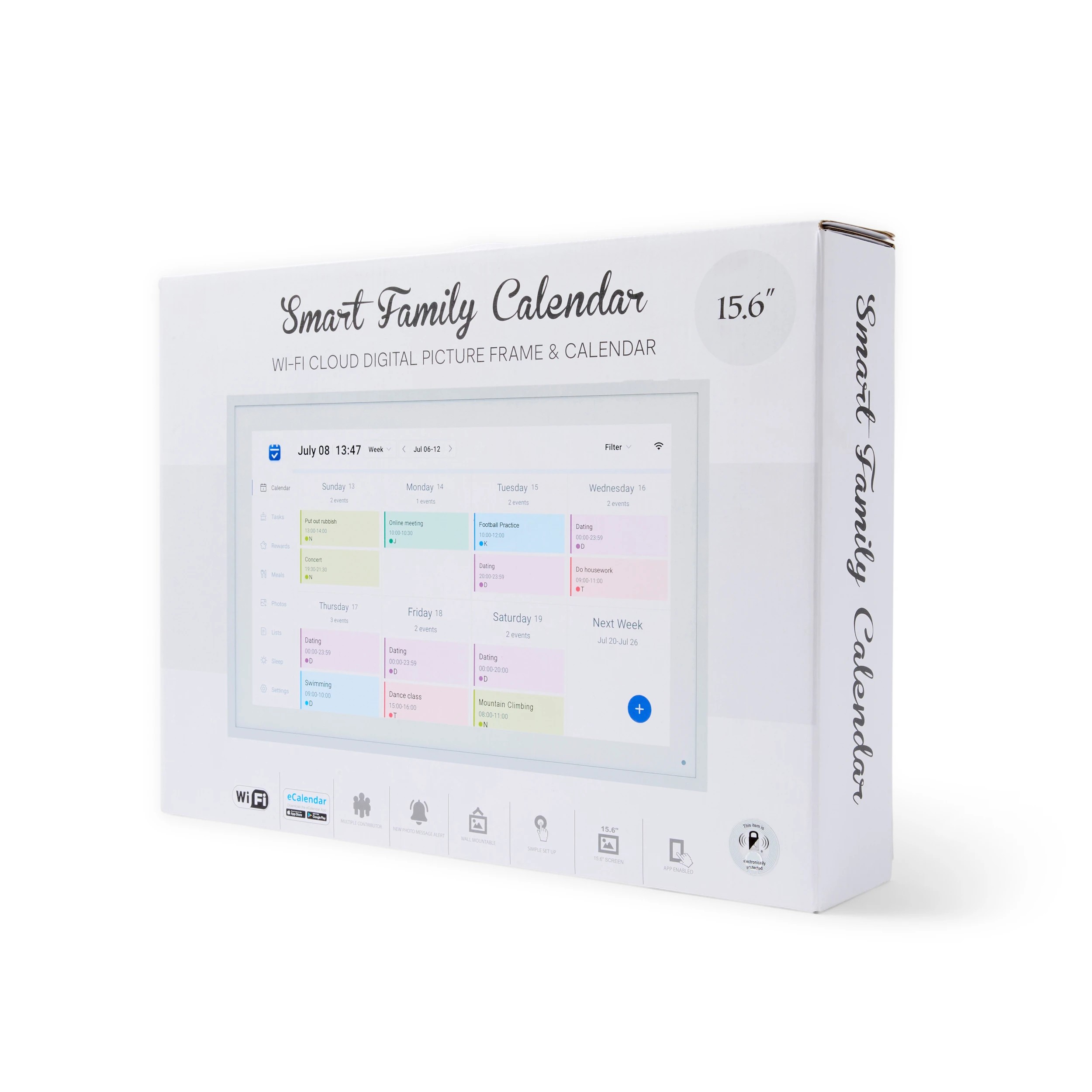 1 15.6in. Digital Family Calendar, 1 of 6