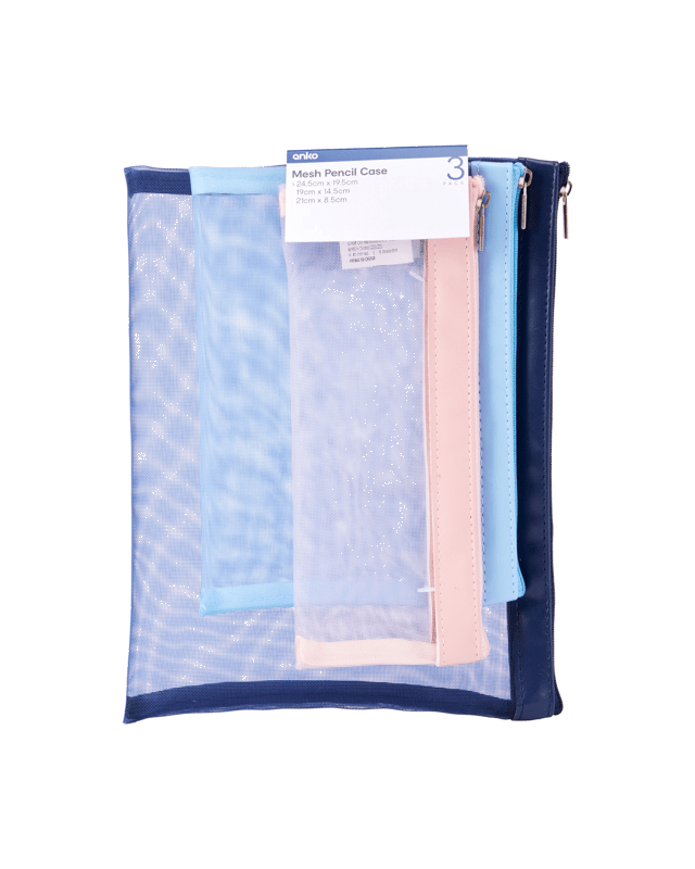 Mesh Pencil Case - 3 