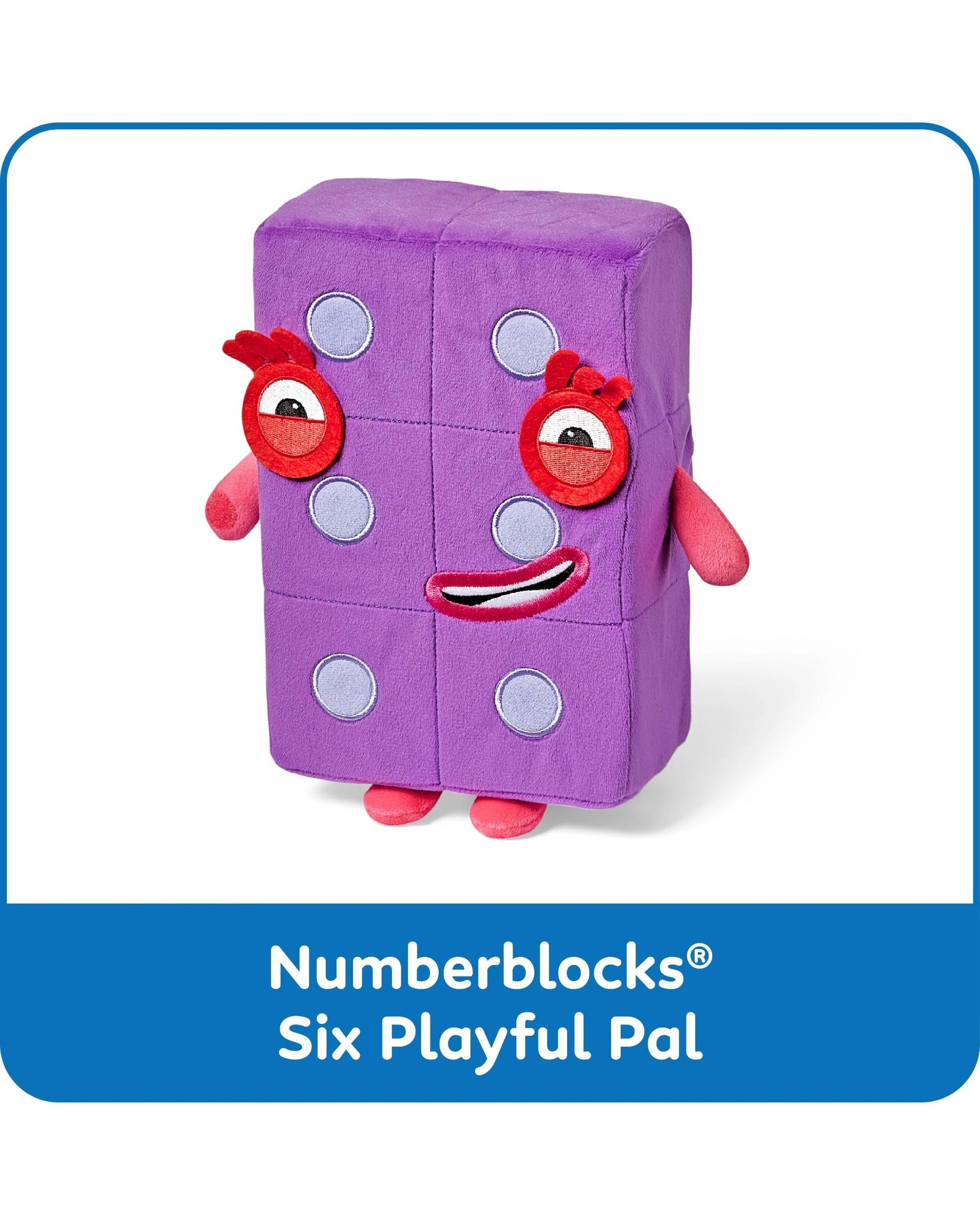 5 Numberblocks Six Playful Pal Plush, 5 of 6