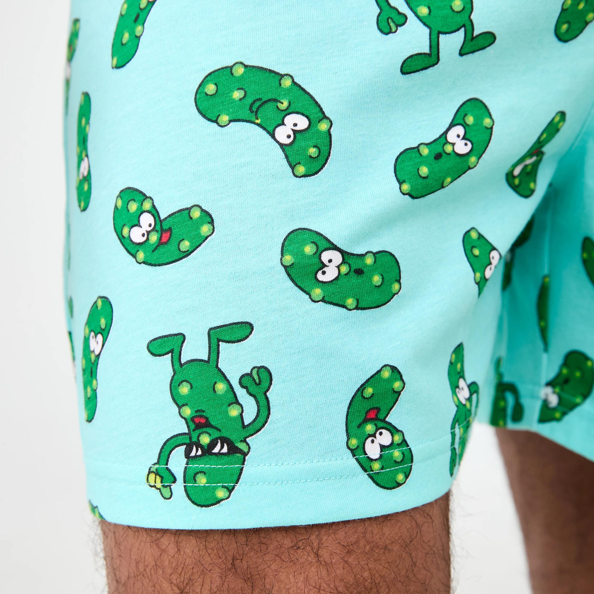 5 Printed Jersey Boxers BIG DILL, 5 of 5