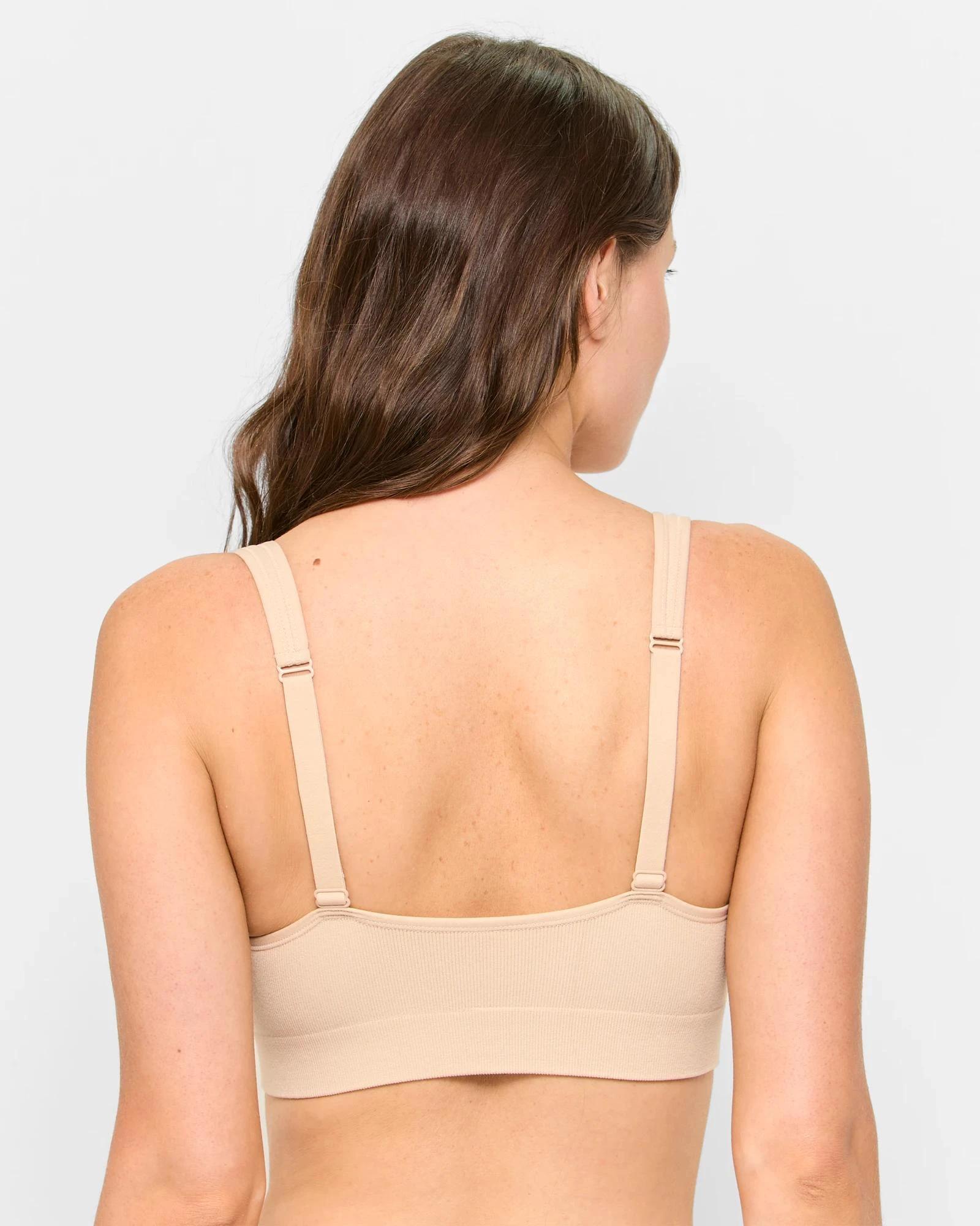 3 Target Woman Post Surgery Seamfree Wirefree Bra NATURAL, 3 of 4