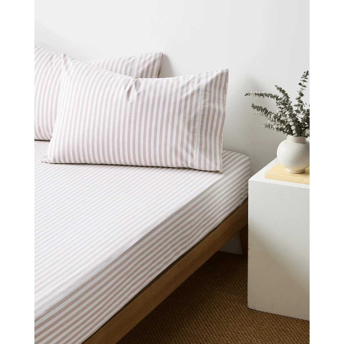 1 Target Australian Cotton Mix & Match Pillowcases 2 Pack - Natural, 1 of 2