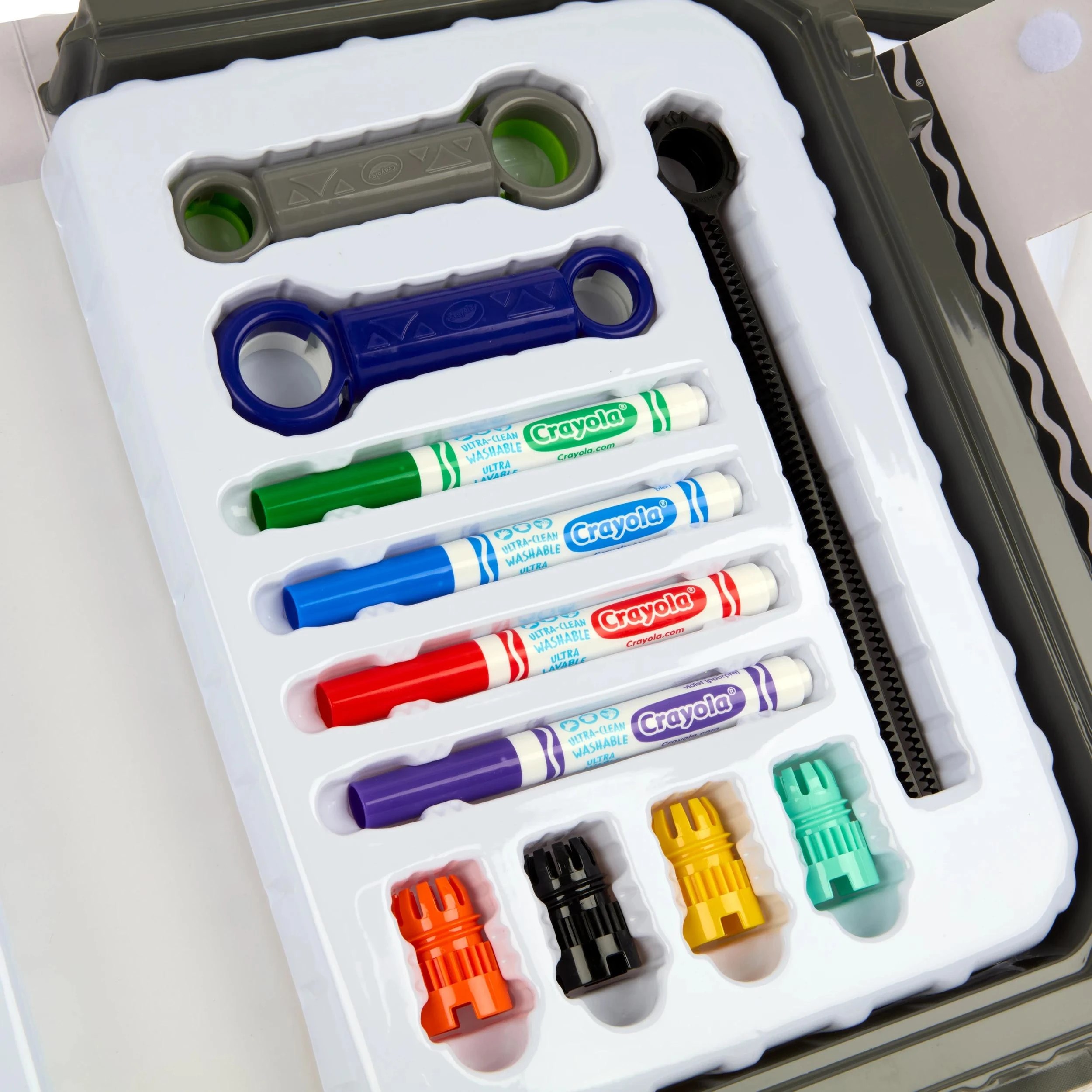 10 Crayola Colourwhirls Battle Arena - Multi, 10 of 10