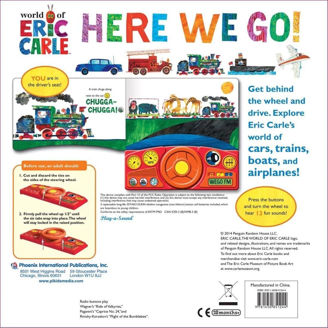 2 Here We Go! by Eric Carle - Book, 2 of 3