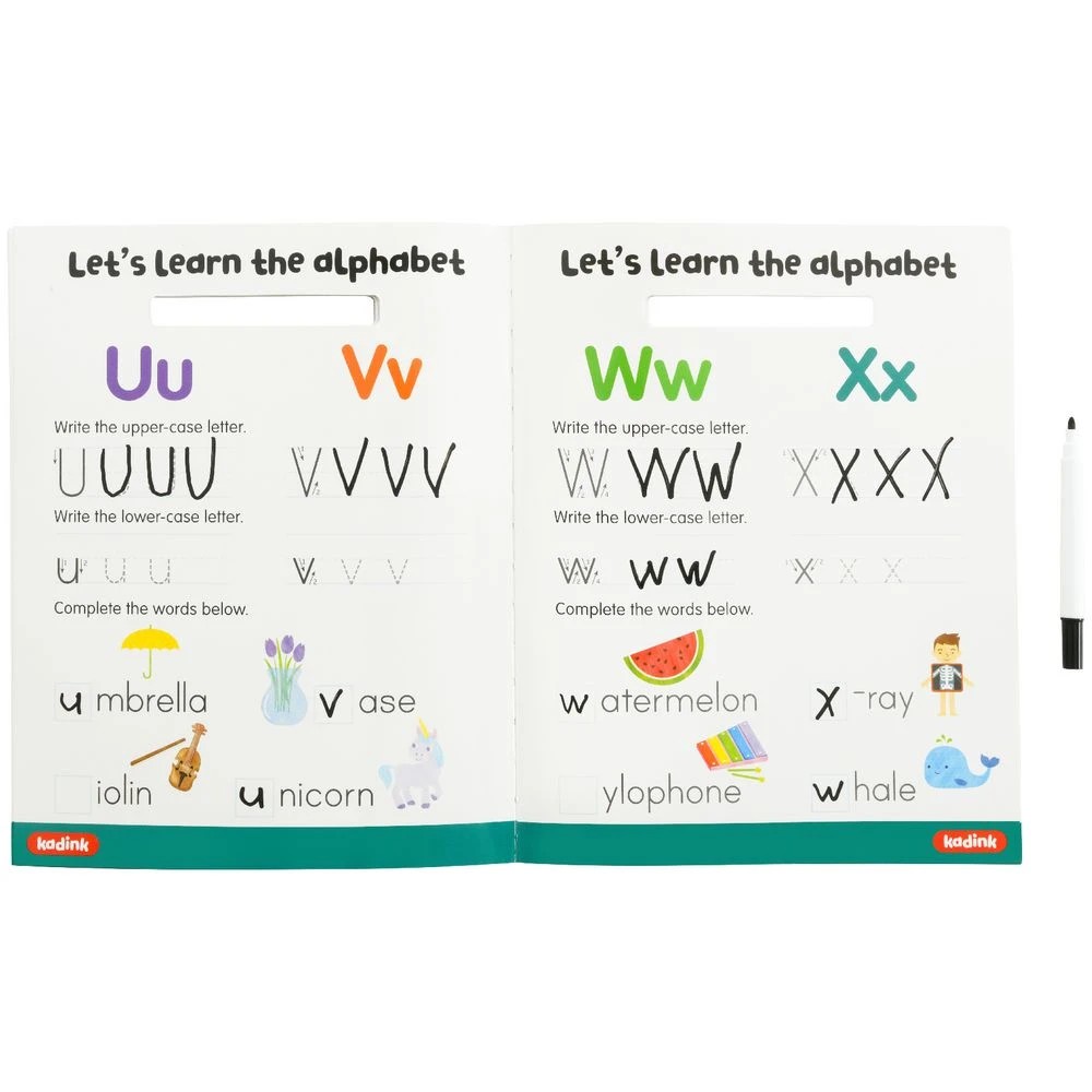 3 Kadink Write & Wipe Alphabet Set, 3 of 3