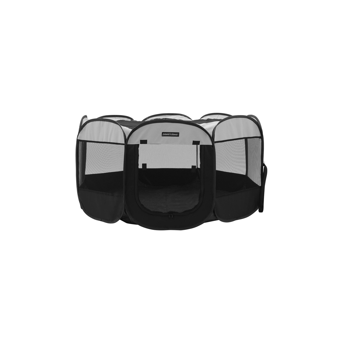 1 Paws And Claws Foldaway 136cm Dog Playpen Indoor Outdoor Large Black Pen For Pets
 - Black, 1 of 7