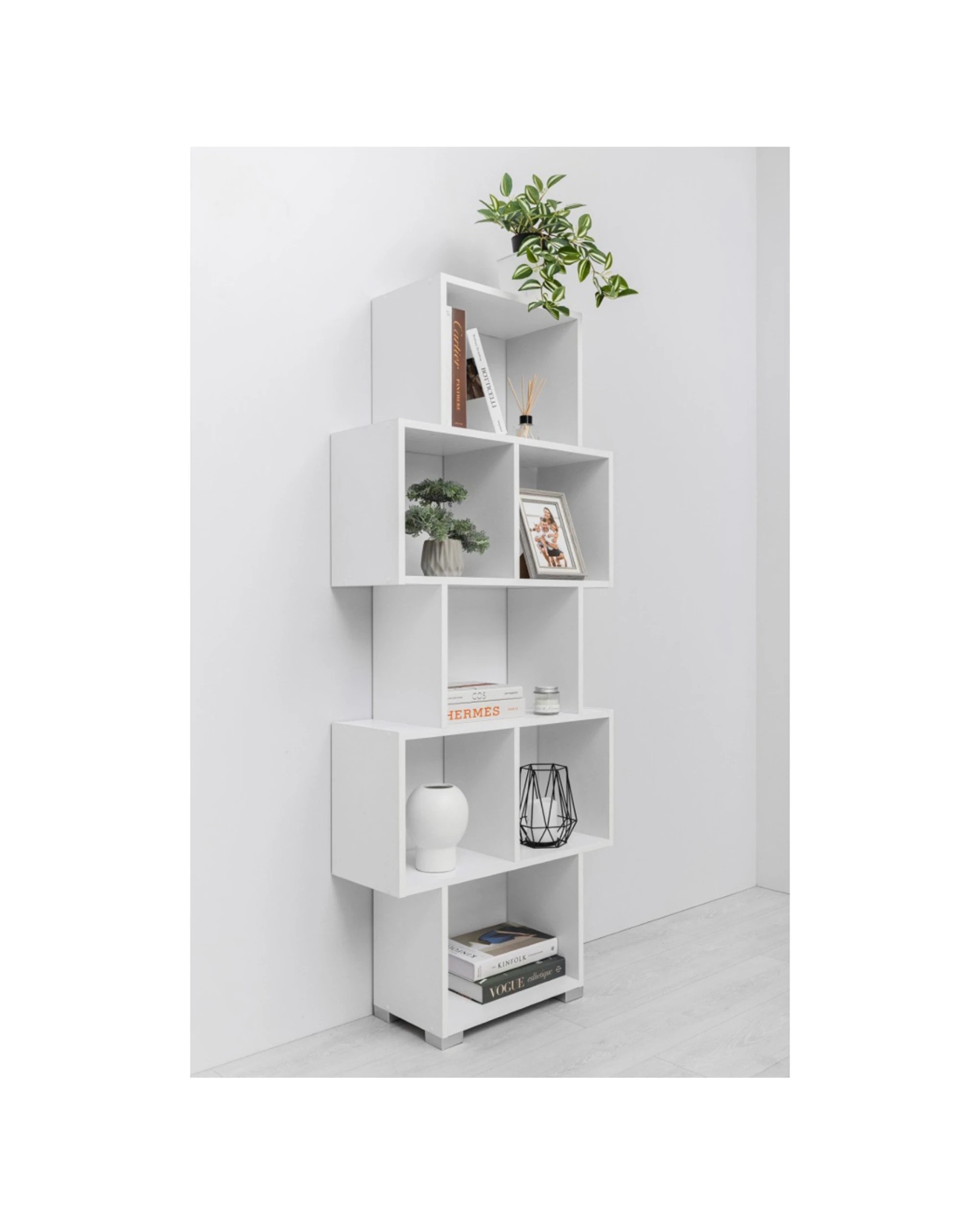 3 European Cabinetry Lisbon Decorative Display Shelf - White, 3 of 7
