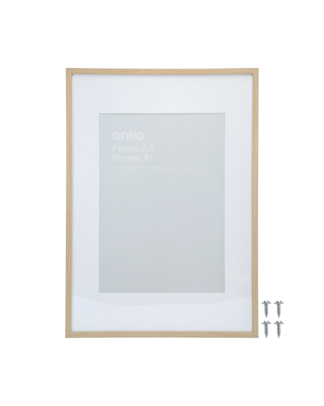 A1 Poster Frame - Oak 