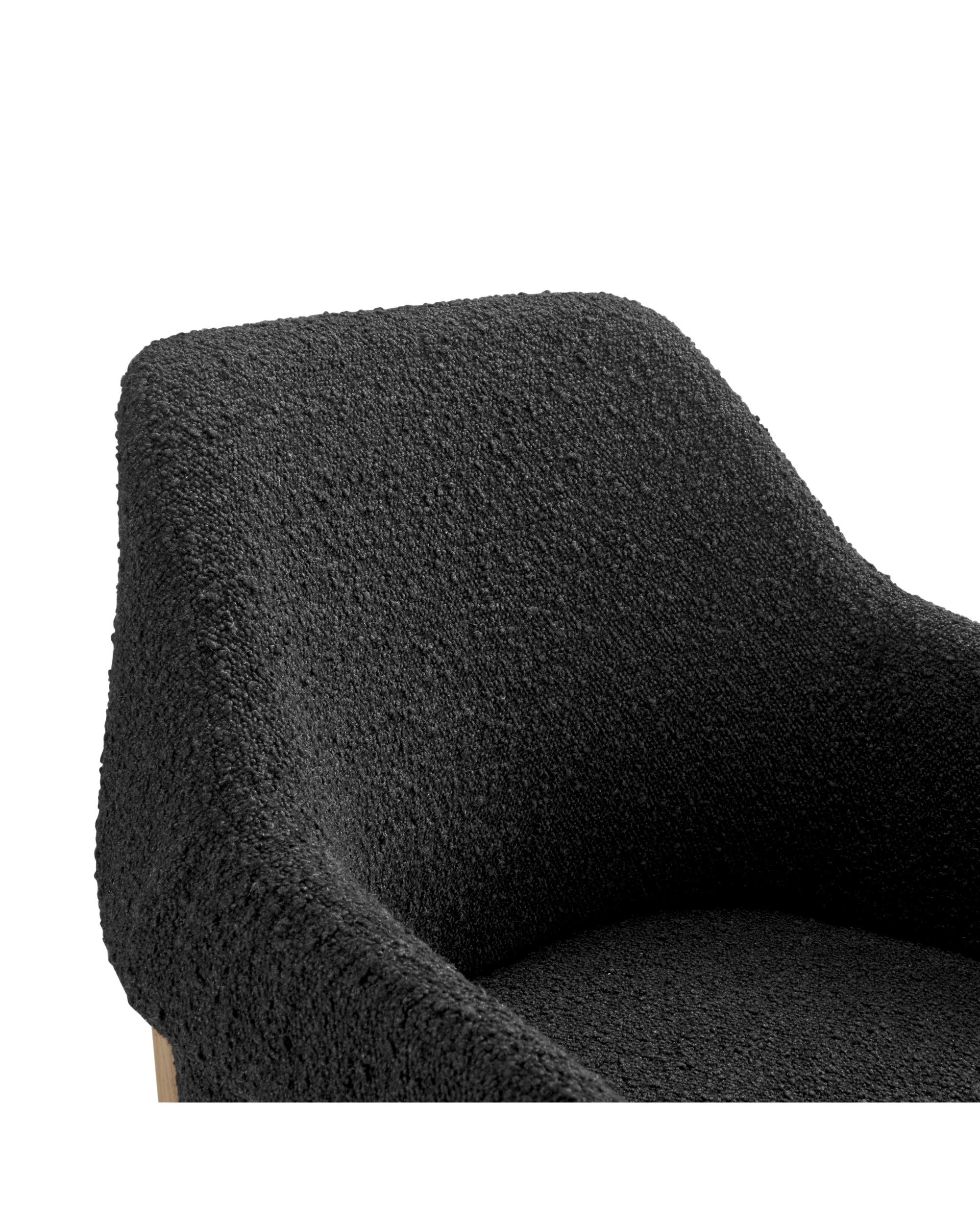 7 Kodu Dining Chairs Pair (Set of 2) - Black, 7 of 10